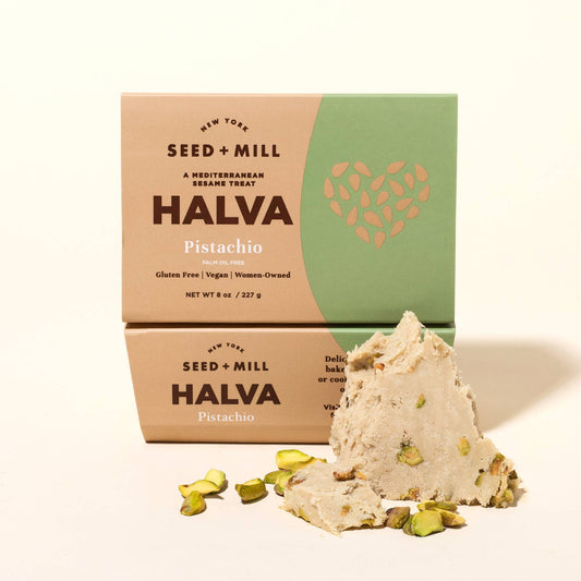 Pistachio Halva, 227g - Kosher Sesame Candy