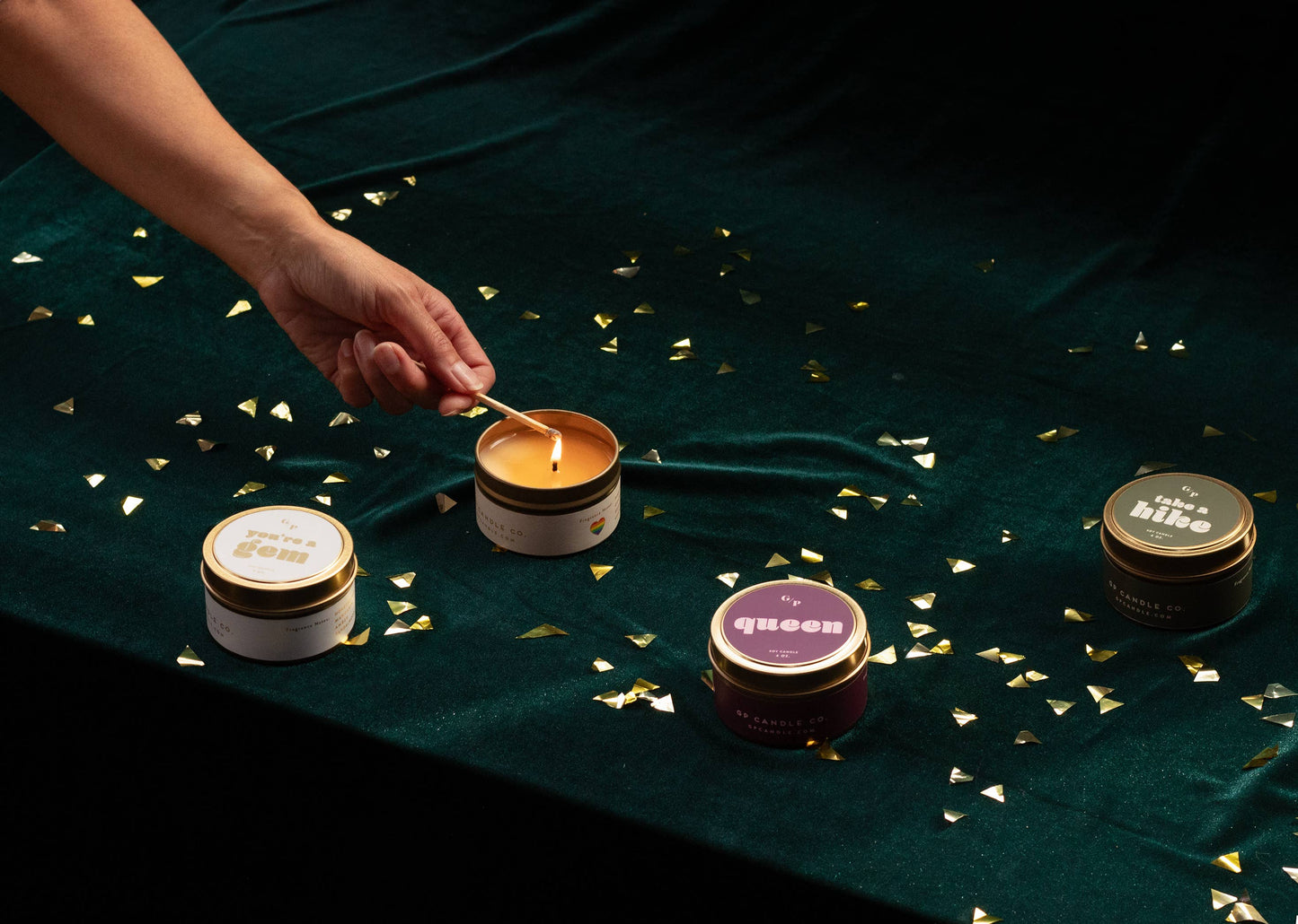 You're a Gem Just Because 4 oz. Candle Tin