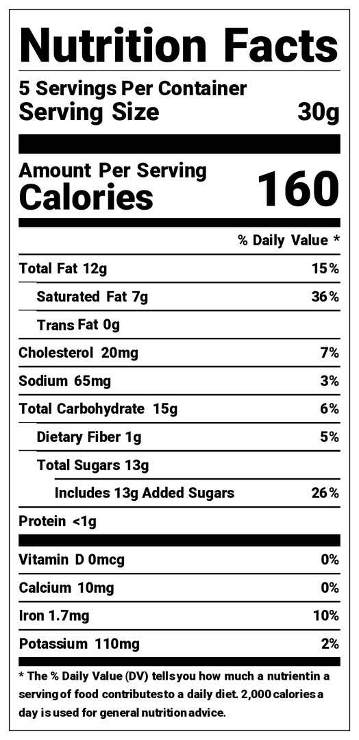 Toffee - Dark Chocolate (5 OZ)
