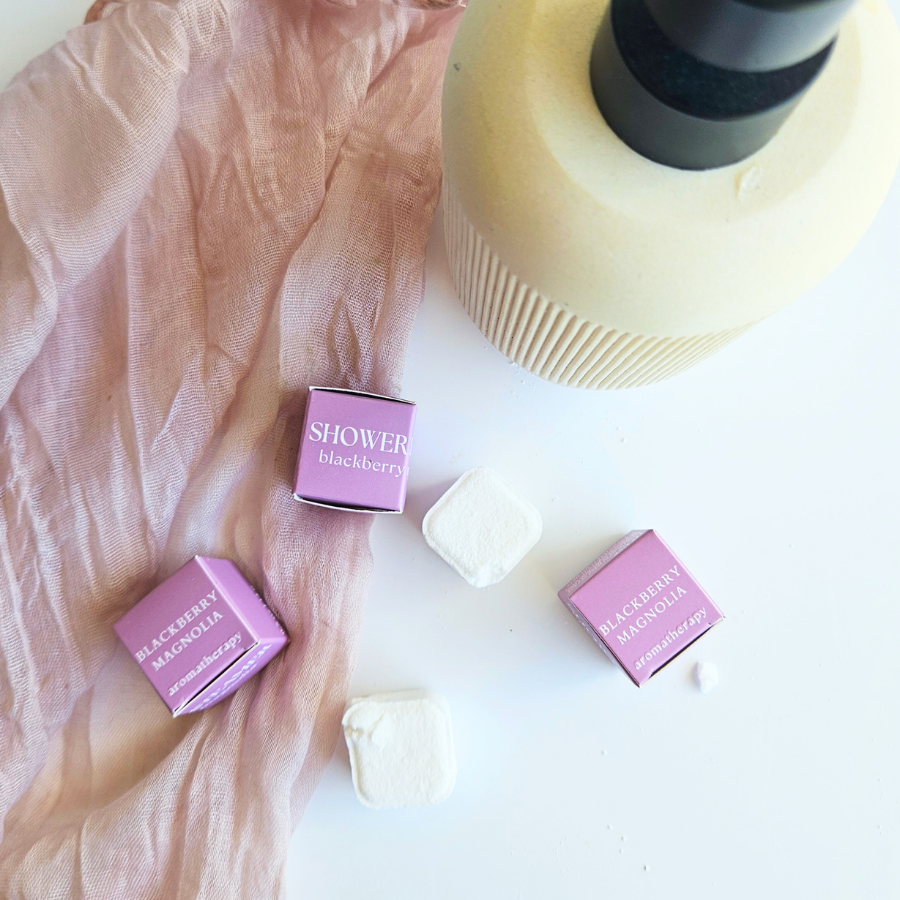 Blackberry Magnolia | Summer Shower Steamer, Aromatherapy
