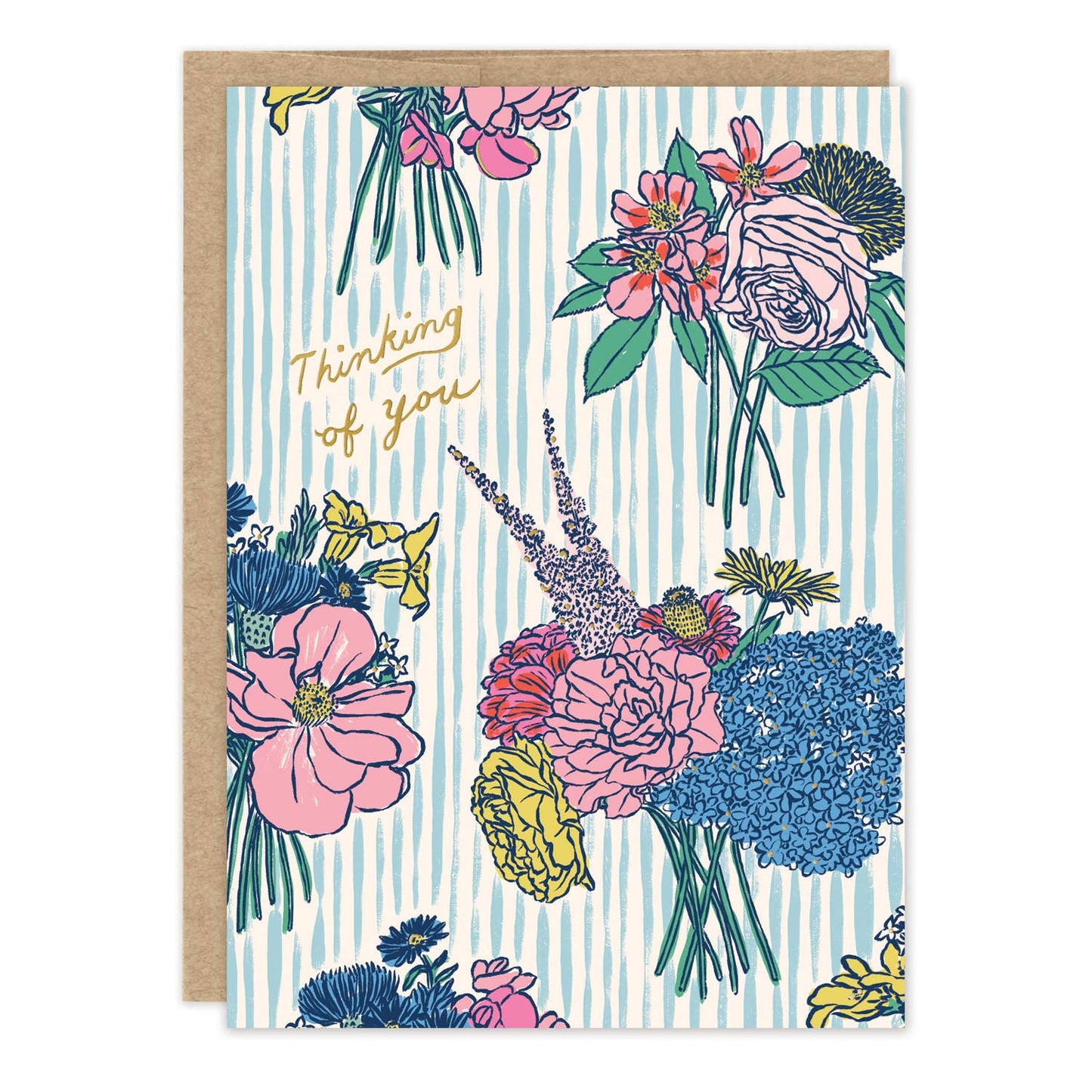 Flower Bundles Sympathy Card