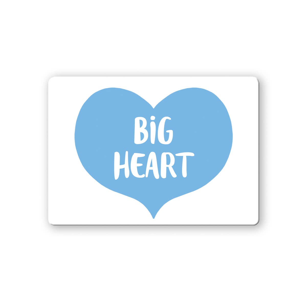 Personalized City Magnet - Big Heart