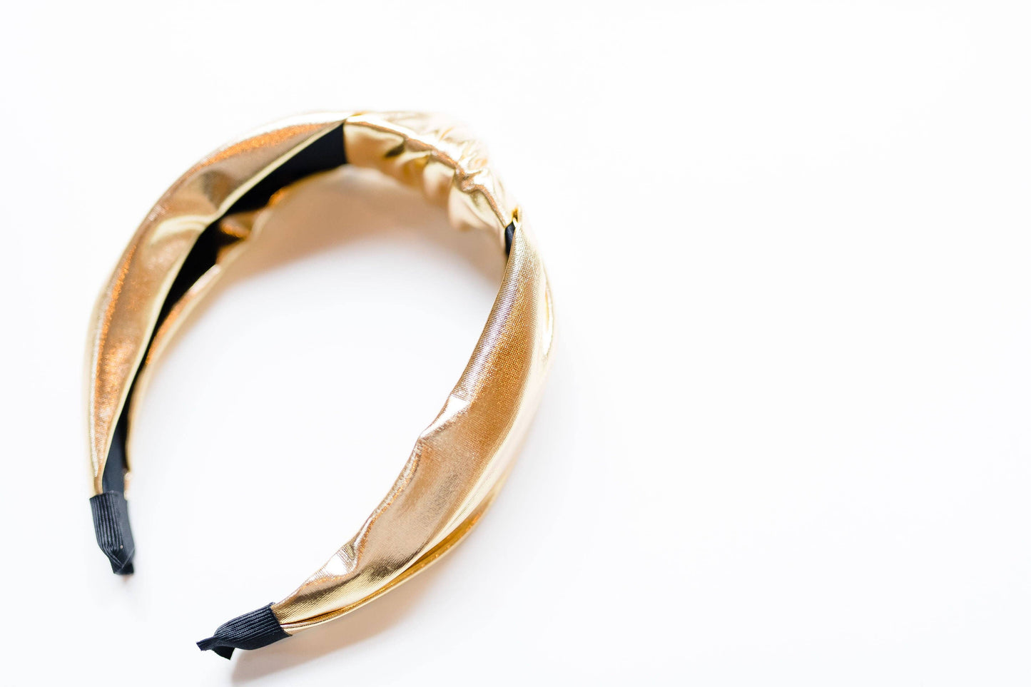 Lamé Knot Headband