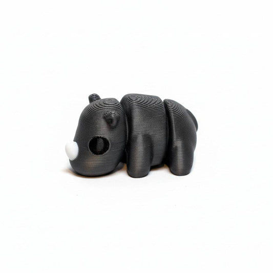Rhinoceros • Mini 3D Printed Articulated Animal • Flexi Animals • Pocket Pets • Pocket Pals • Desk Pets [2025]