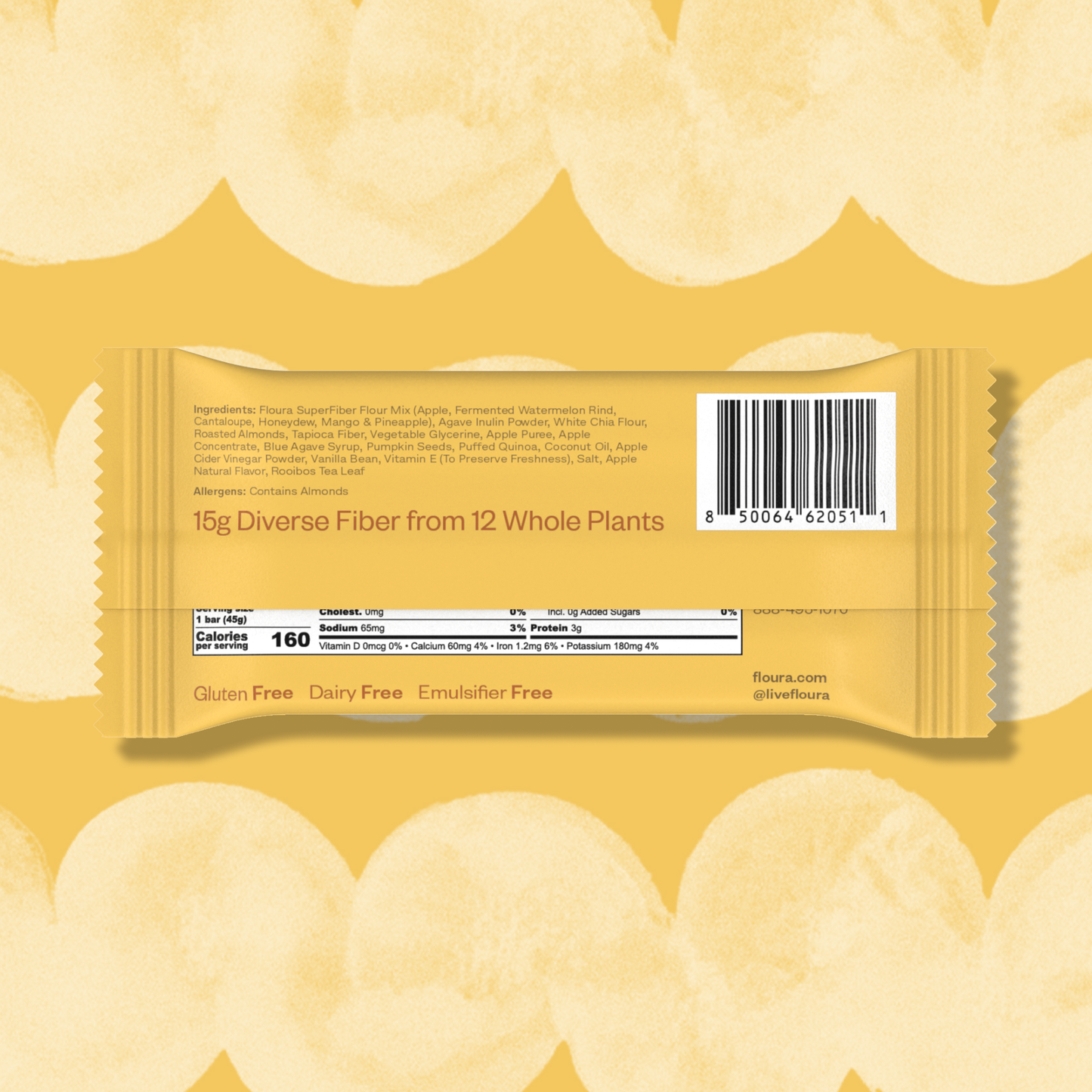 Vanilla Rooibos Fiber Snack Bar
