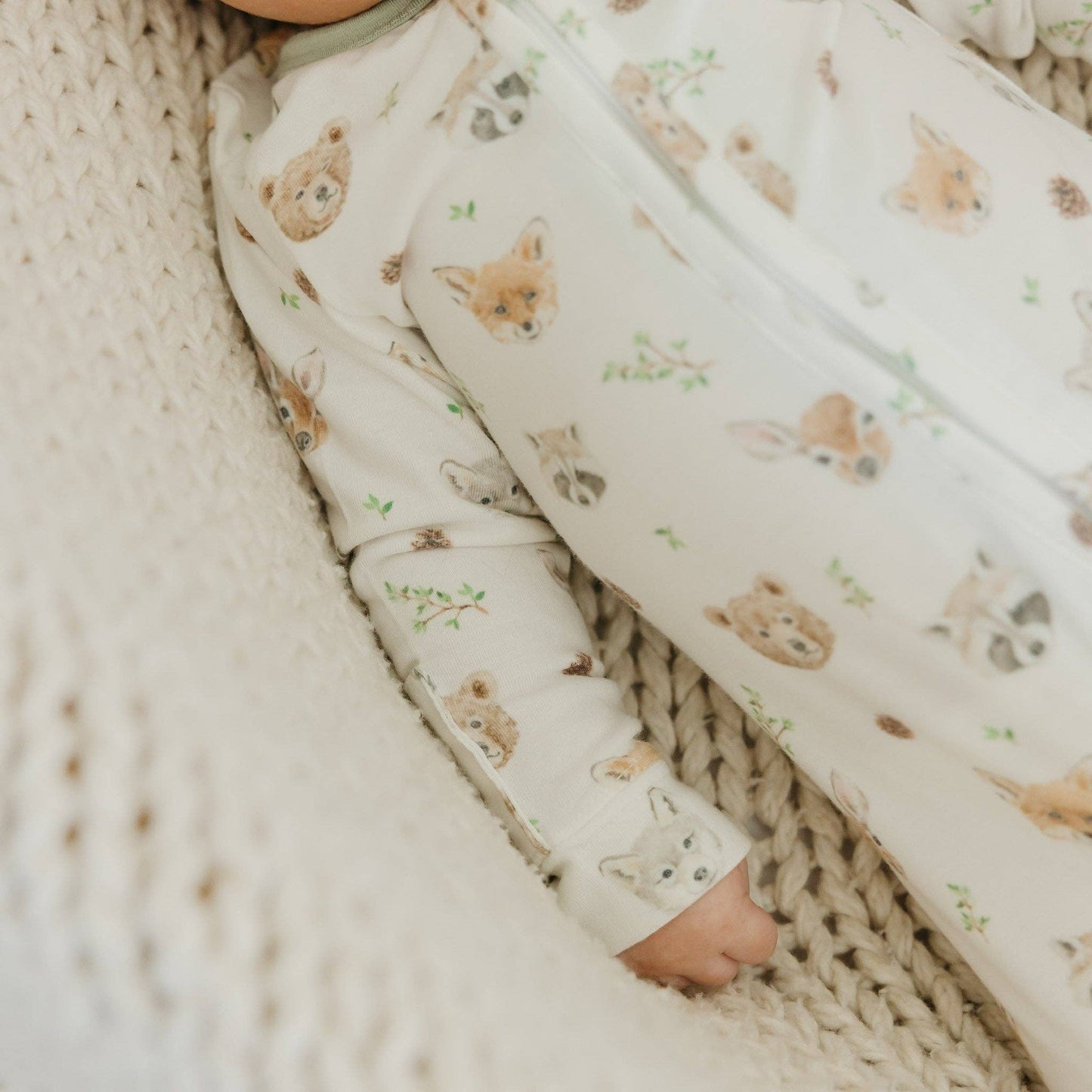 Zip-Up Footie Pajama - Wilder