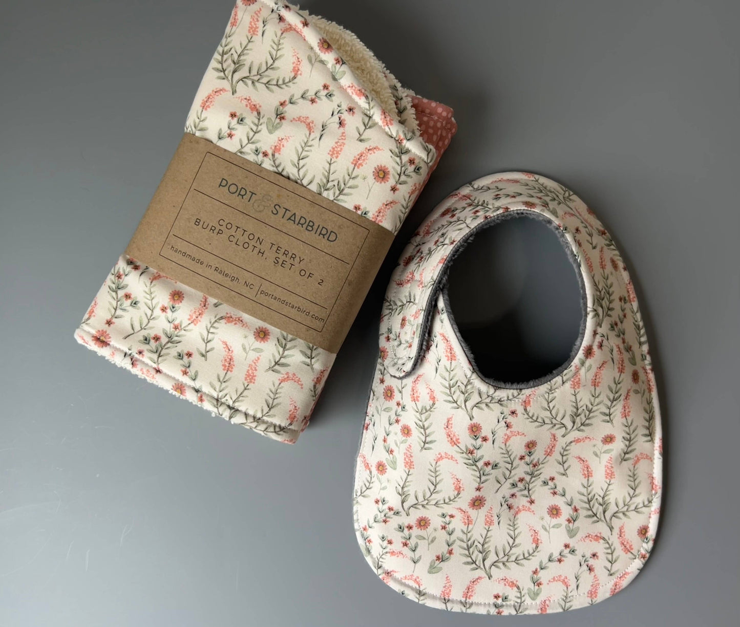 Blush Botanicals bib