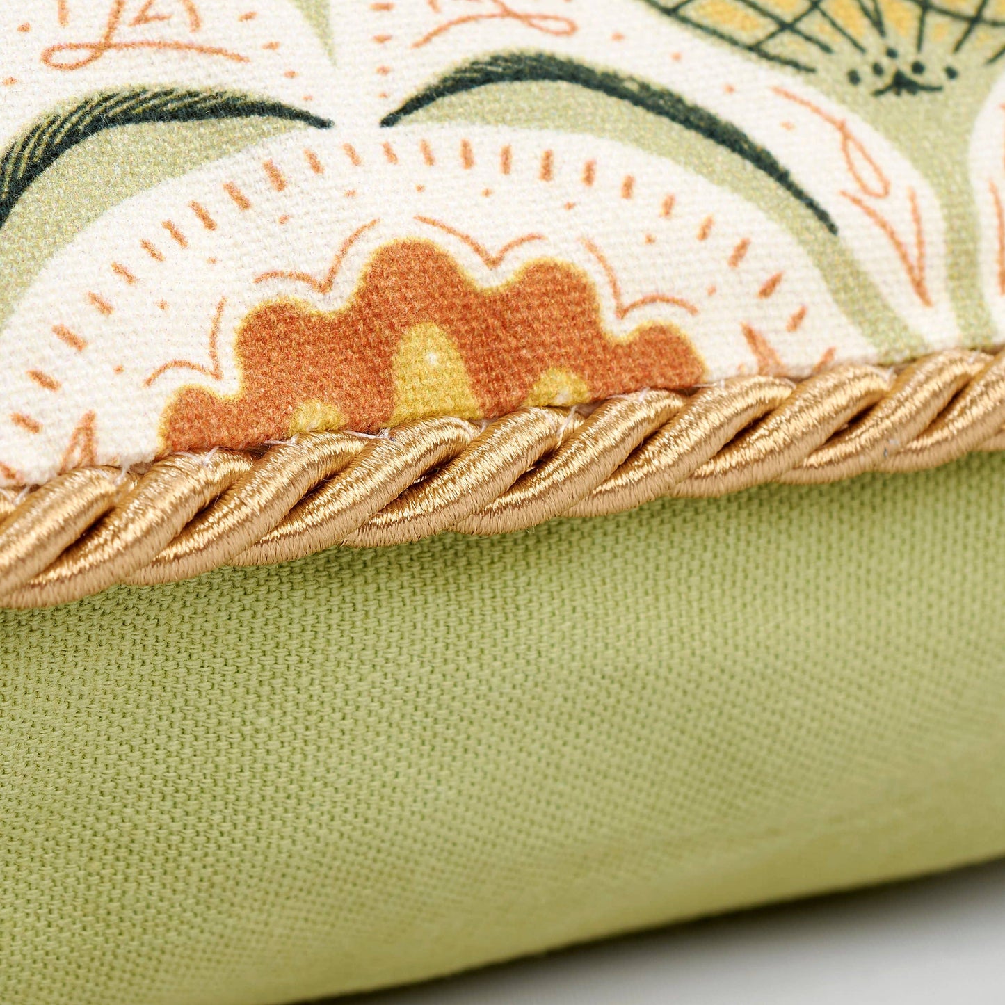 Nouveau Floral Pillow