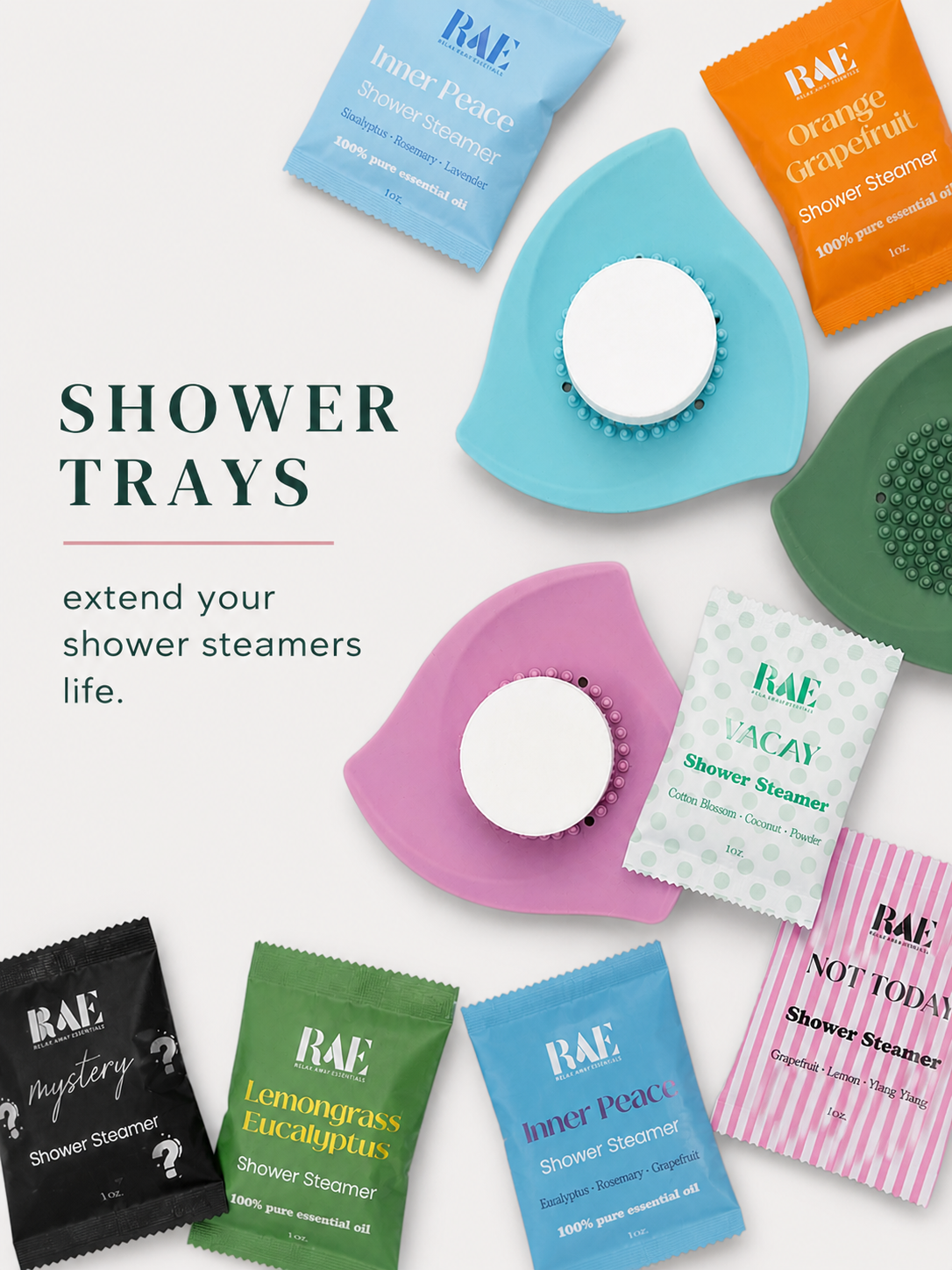Shower Steamer Tray - Silicone Soap Tray