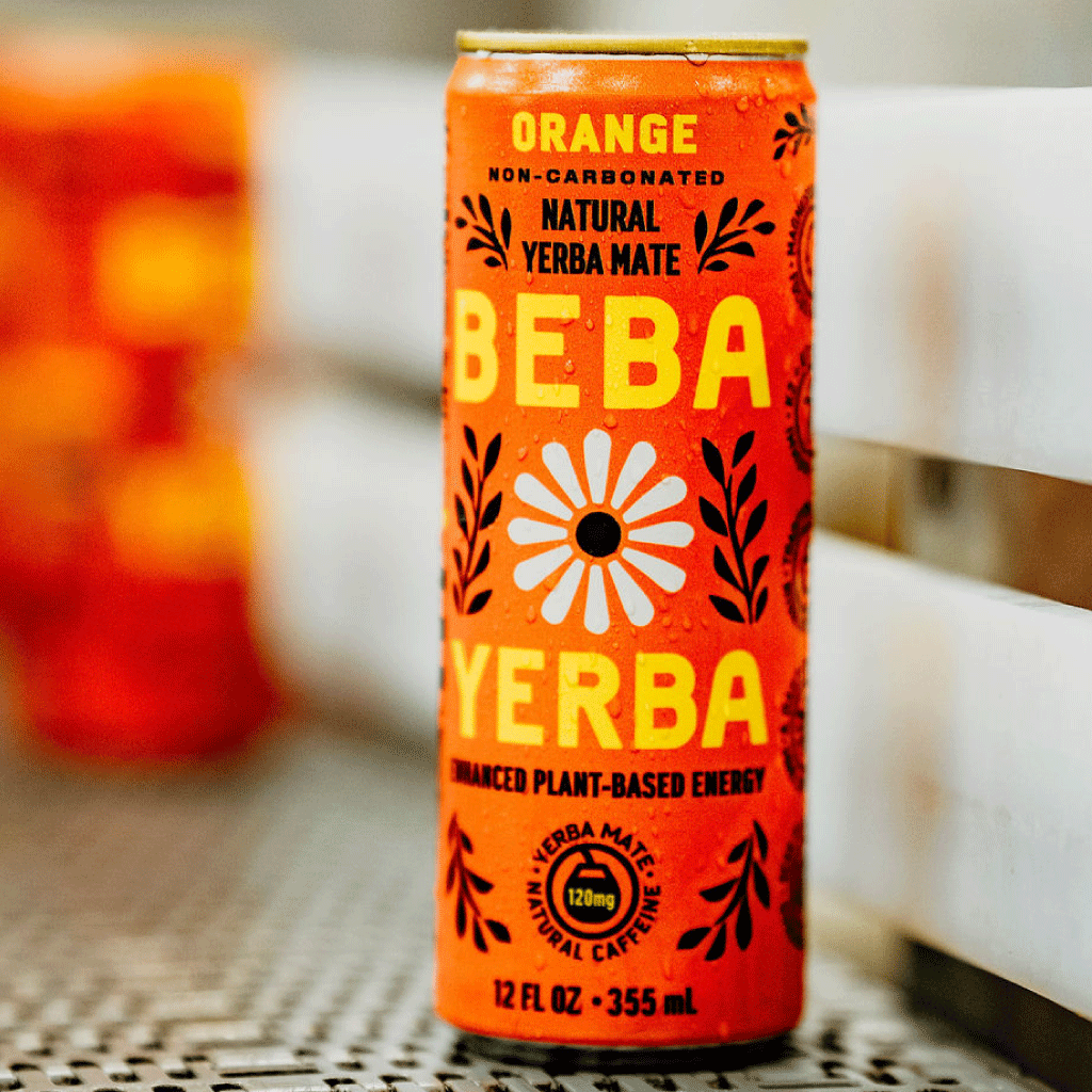BEBA YERBA - ORANGE FLAVOR(12 cans) - Faire