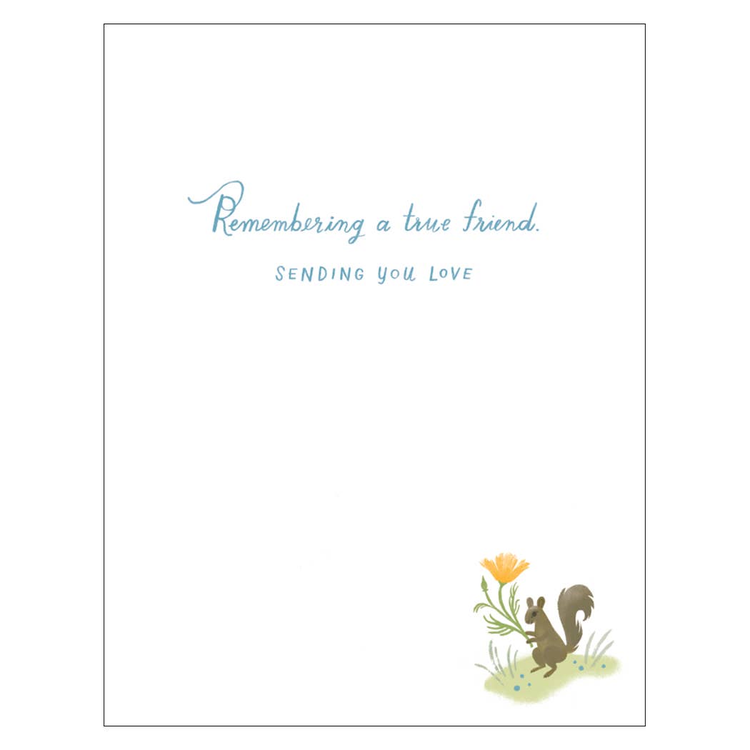 Dog Sympathy Card