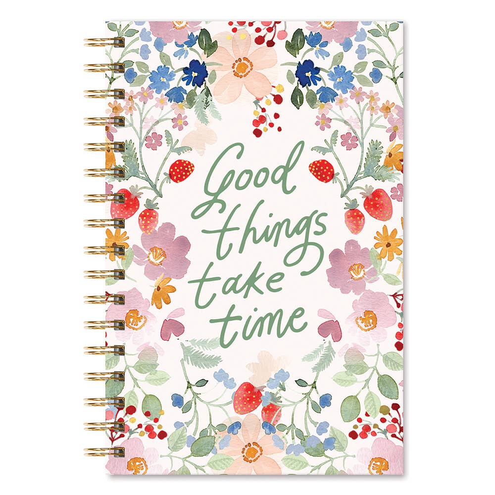 Good Things Medium Spiral Notebook
