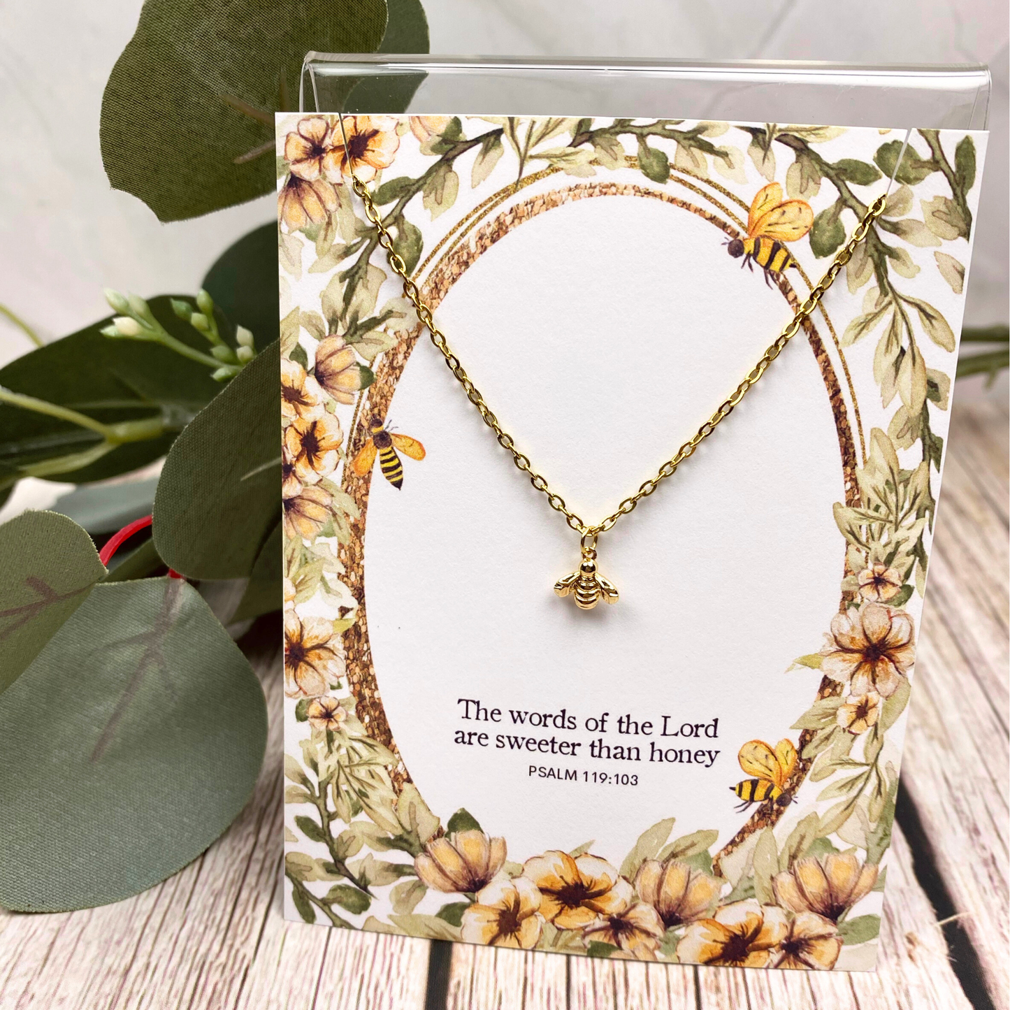 Honeybee Necklace | Christian Jewelry