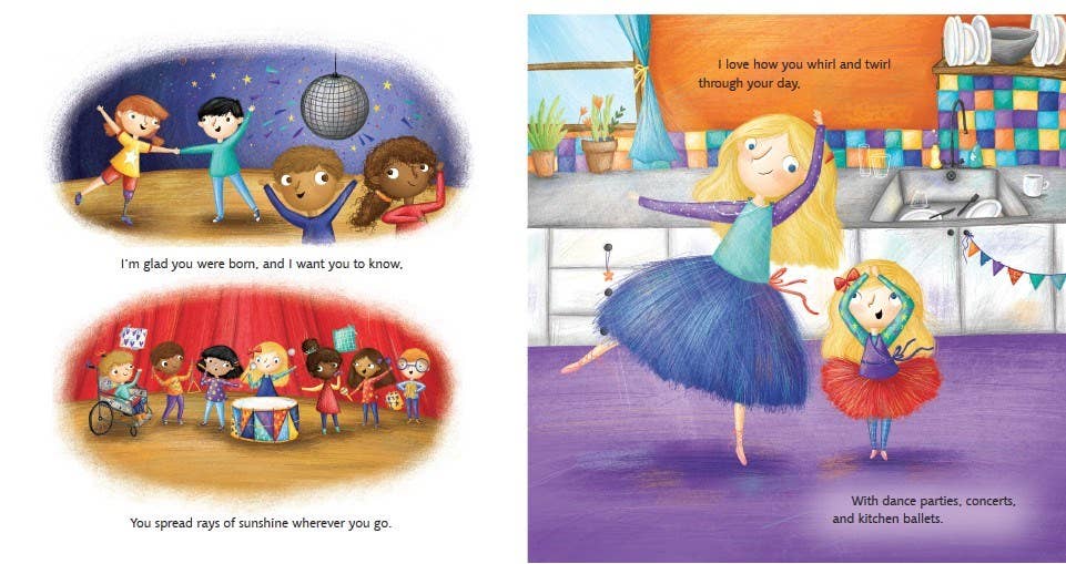 I'm So Glad You Were Born : Celebrating Who You Are Board Bk