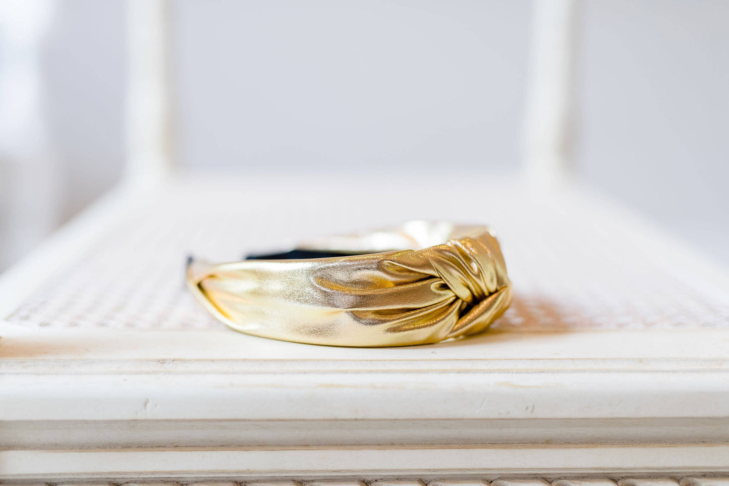 Lamé Knot Headband