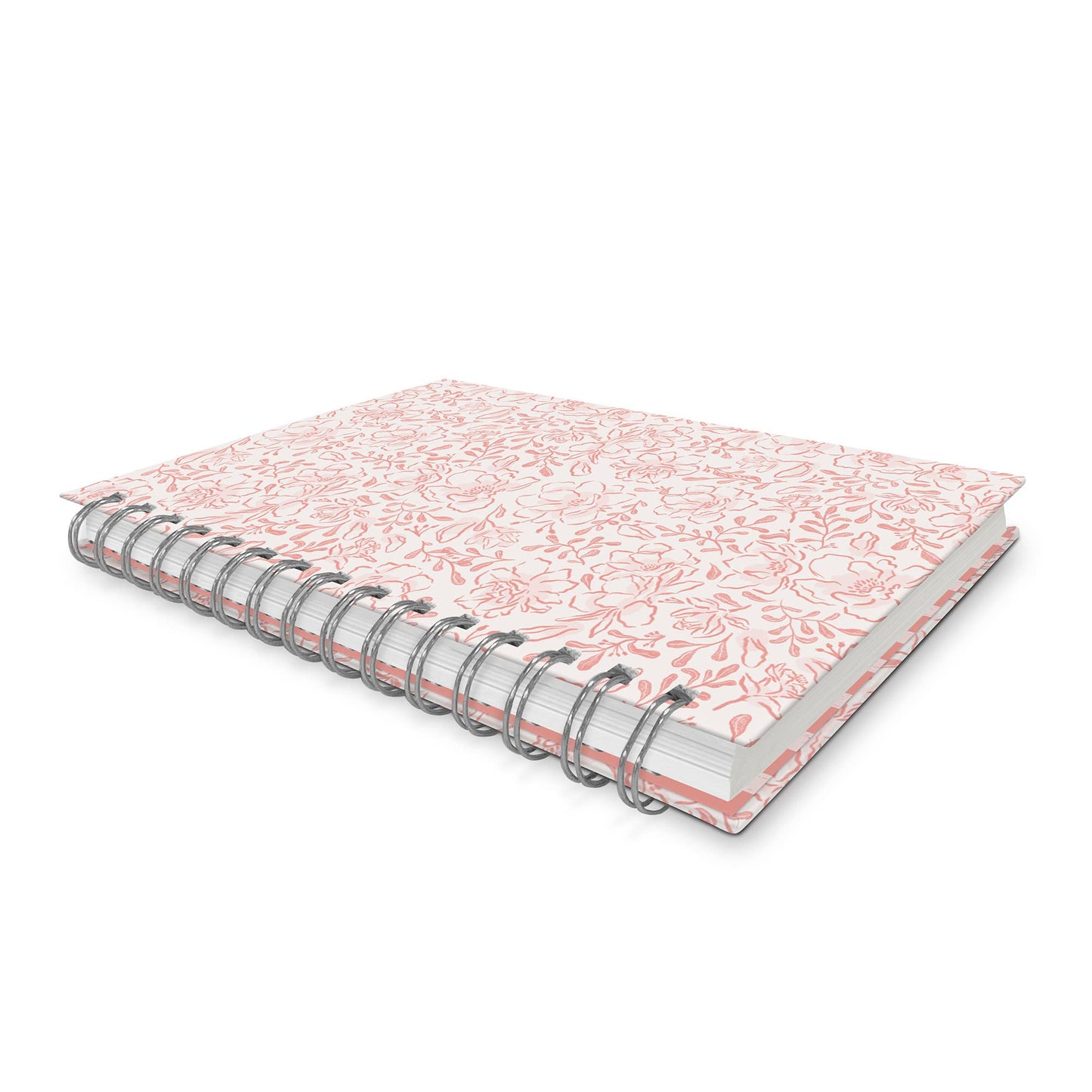 Blushing Blooms Oliver Notebook with Pen Pocket