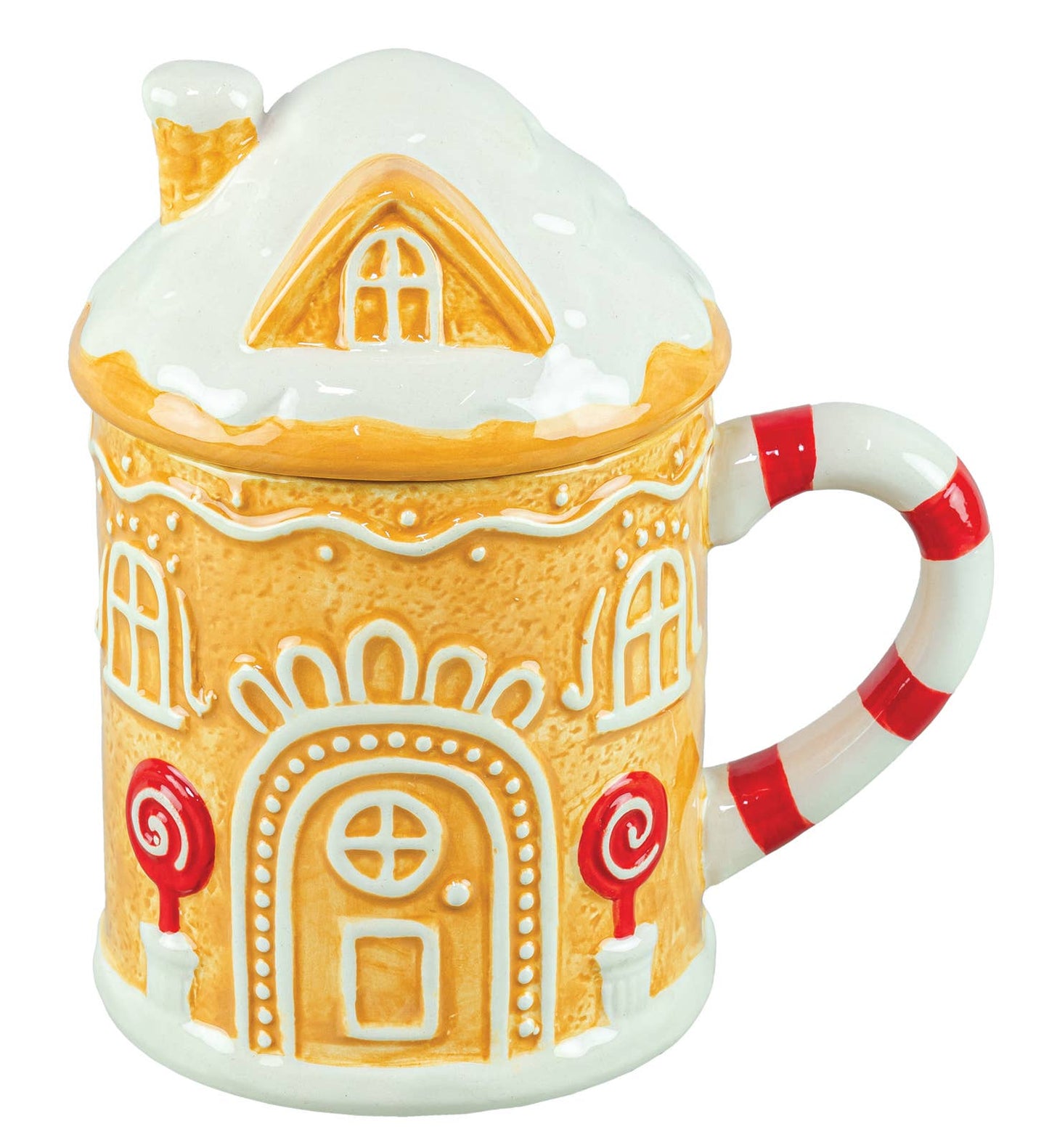 Festive Christmas Gingerbread Cocoa Mug