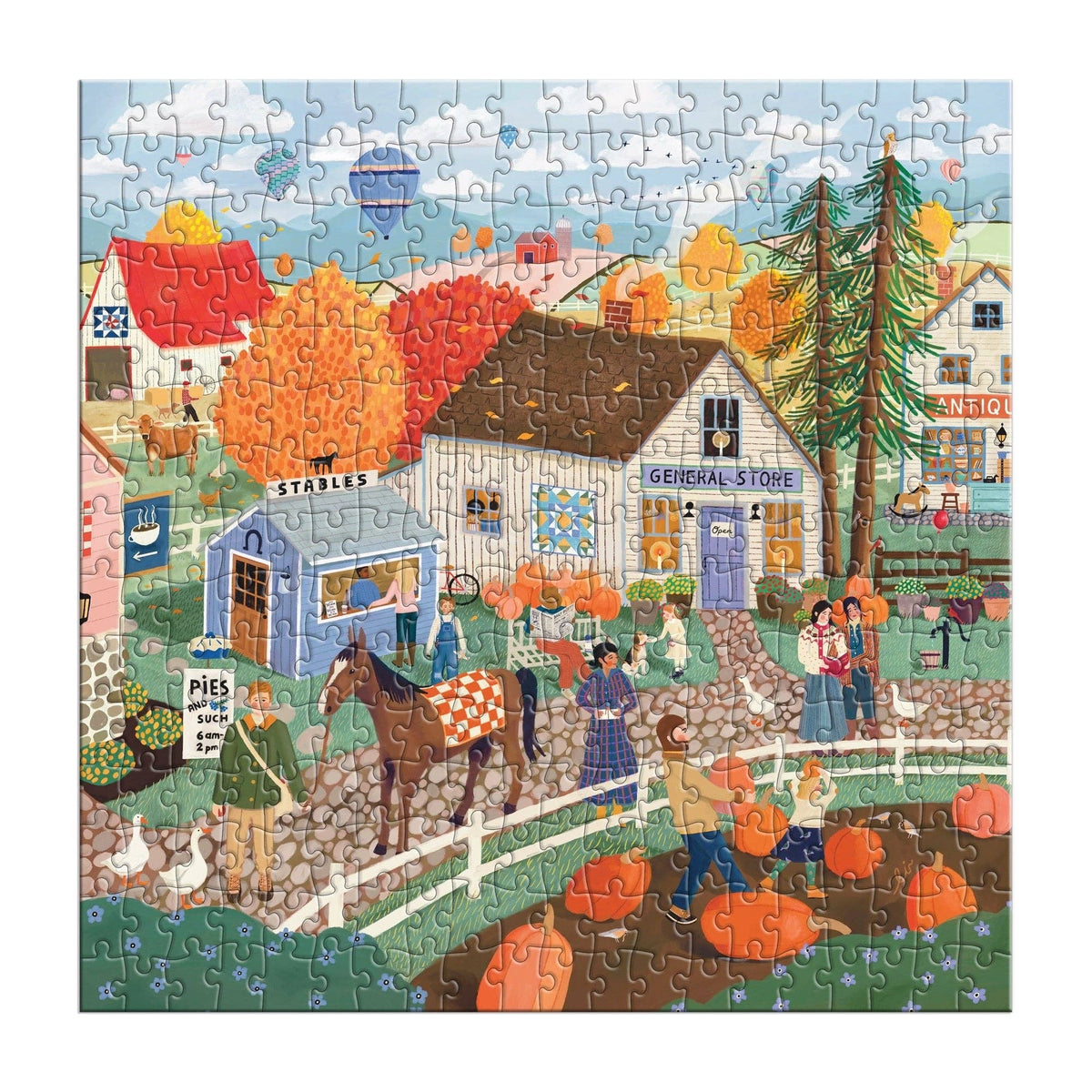 Autumn Square 300 Piece Puzzle