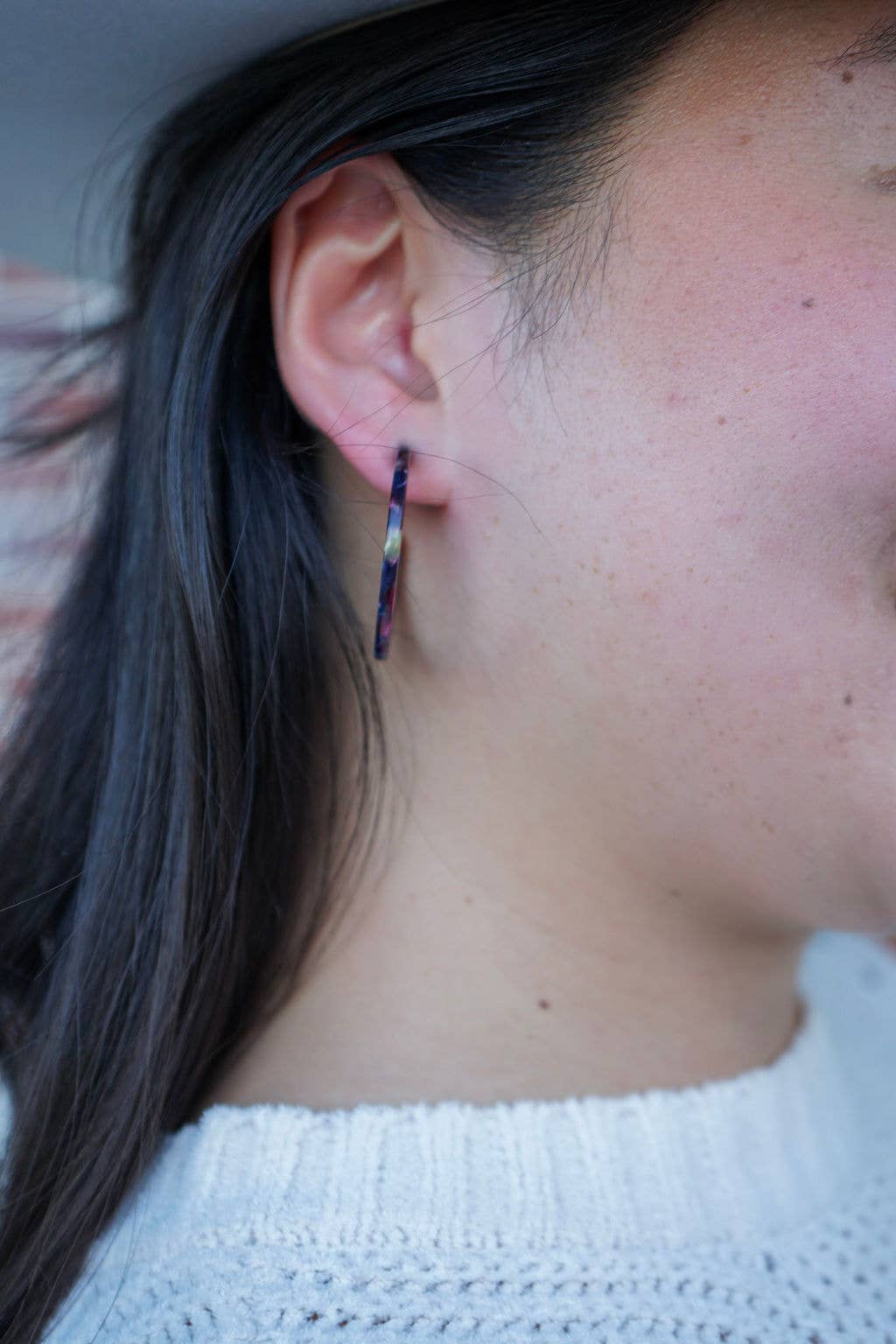 Camy Hoops - Jeweled Twilight // Jewelry, Earrings, Fall