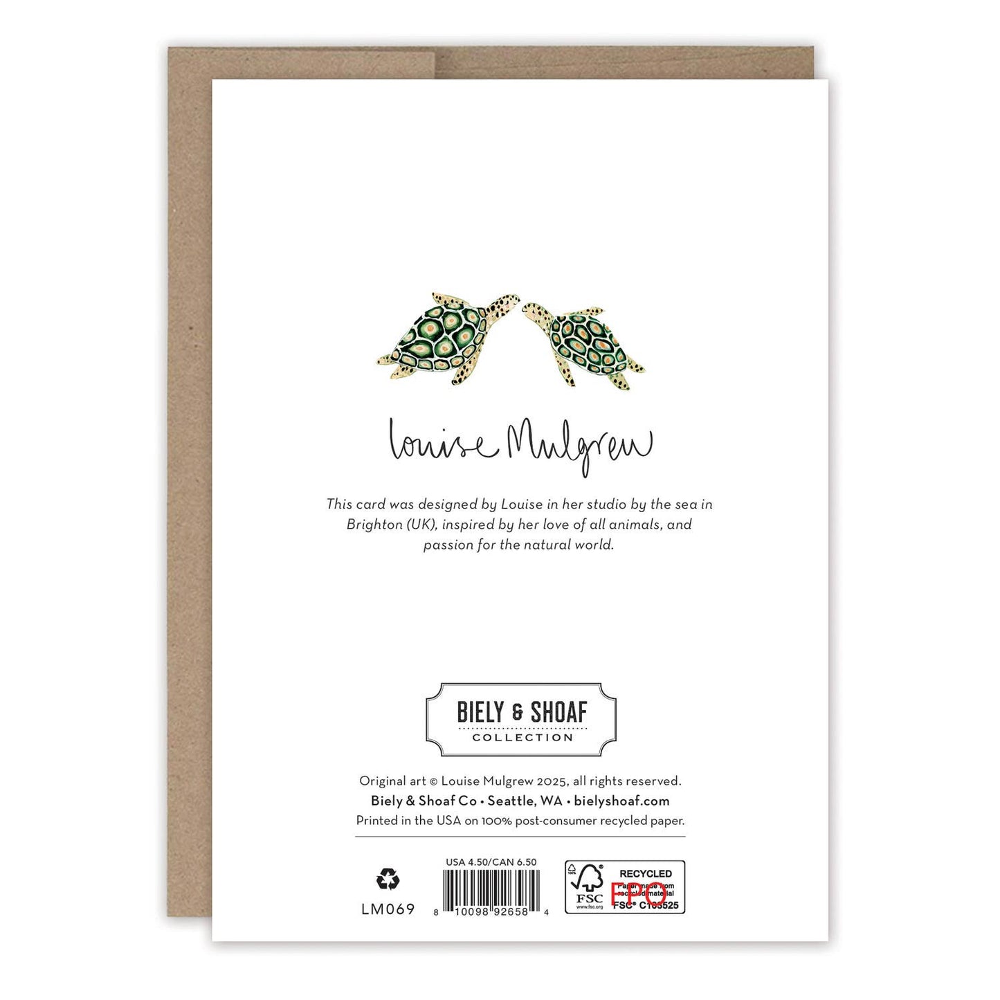 Turtley In Love Anniversary Card