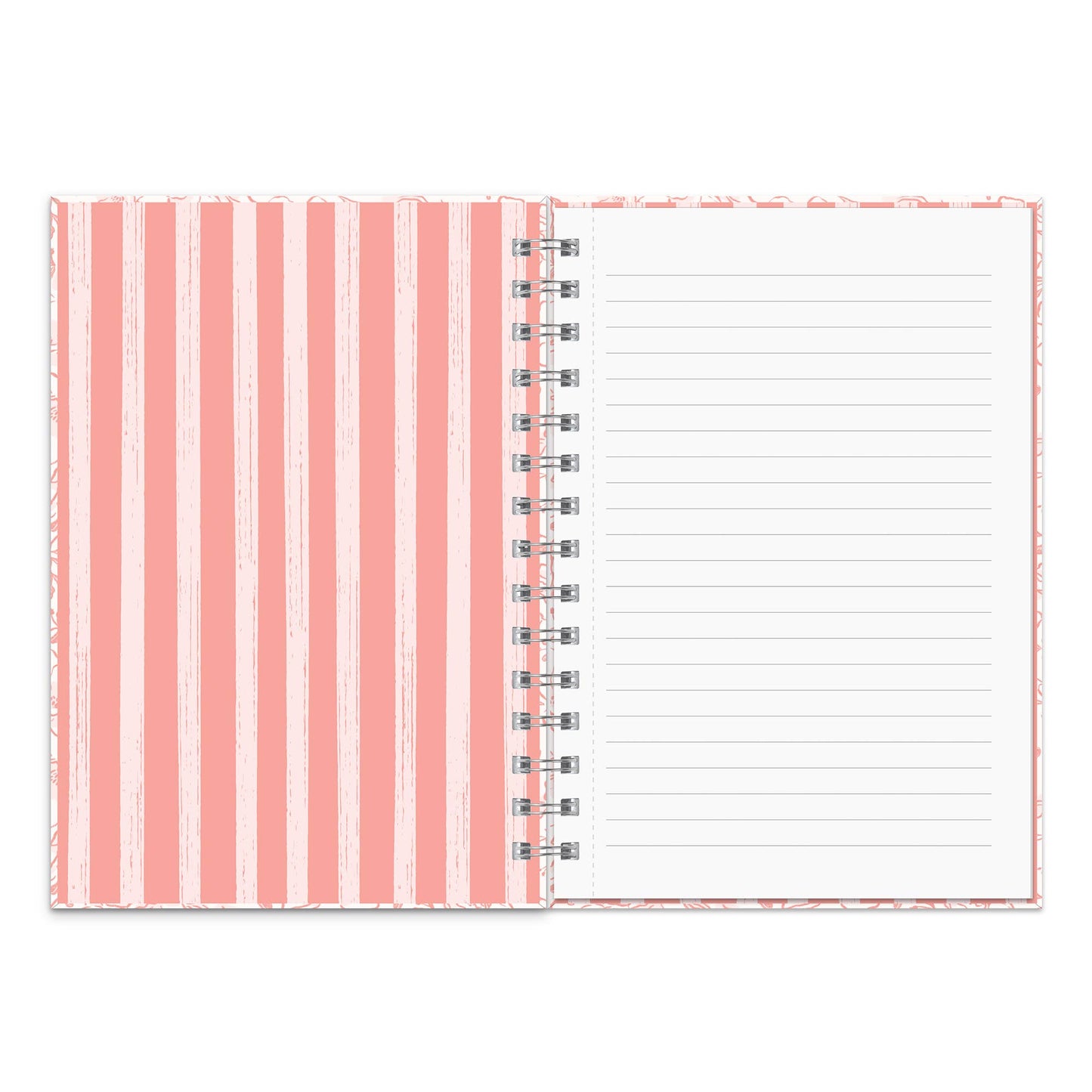Blushing Blooms Oliver Notebook with Pen Pocket