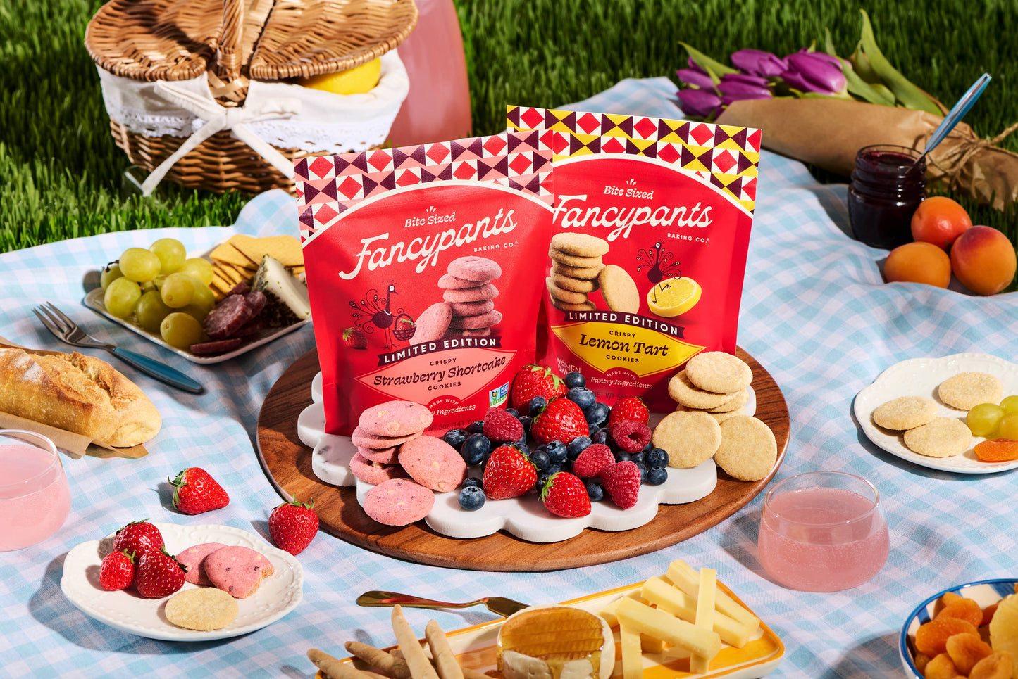 Strawberry Shortcake Cookies | Limited-Time Spring Flavor