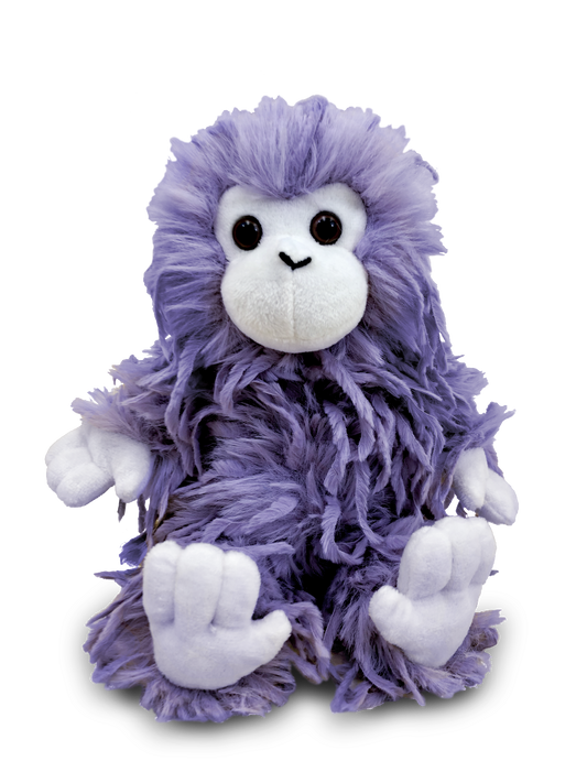 Feathers Lilac Monkey Plushie
