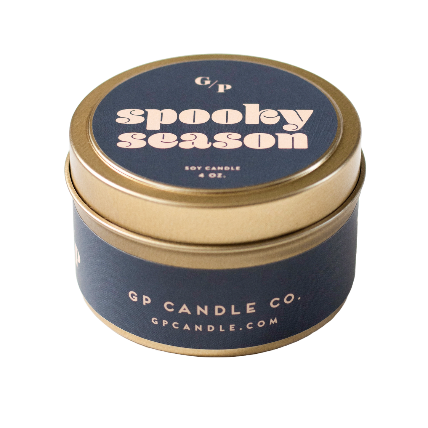 Spooky Season Just Because 4 oz. Candle Tin