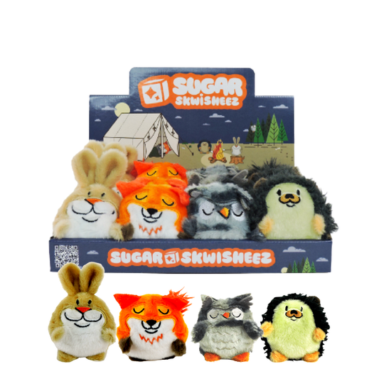 Toysmith Sugar Skwisheez - Tree Huggers Series 1