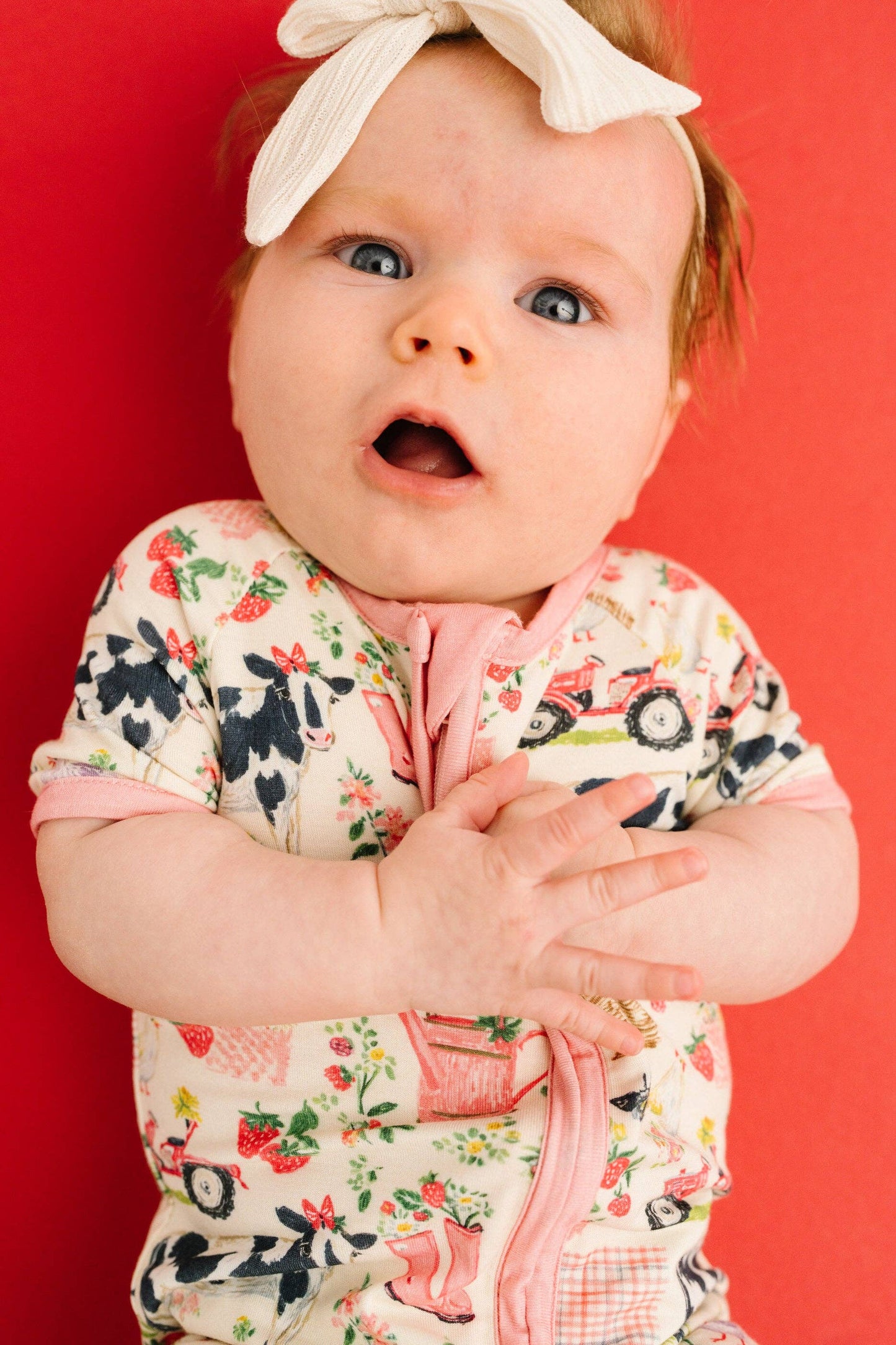 Blooming Homestead Bamboo Short Romper