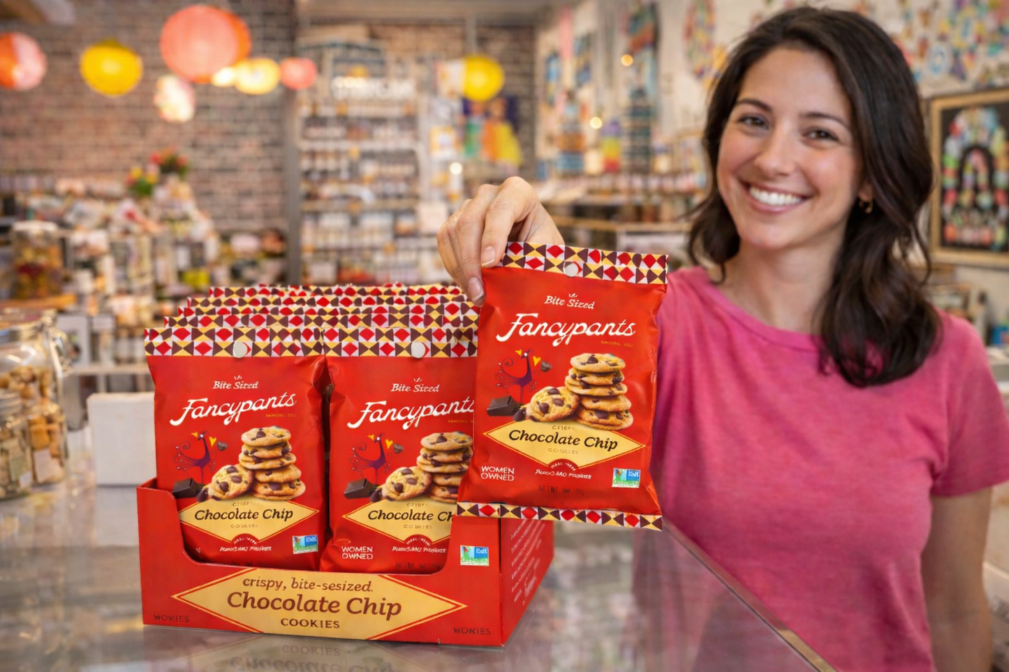 1-oz Chocolate Chip Mini Packs | Impulse Checkout