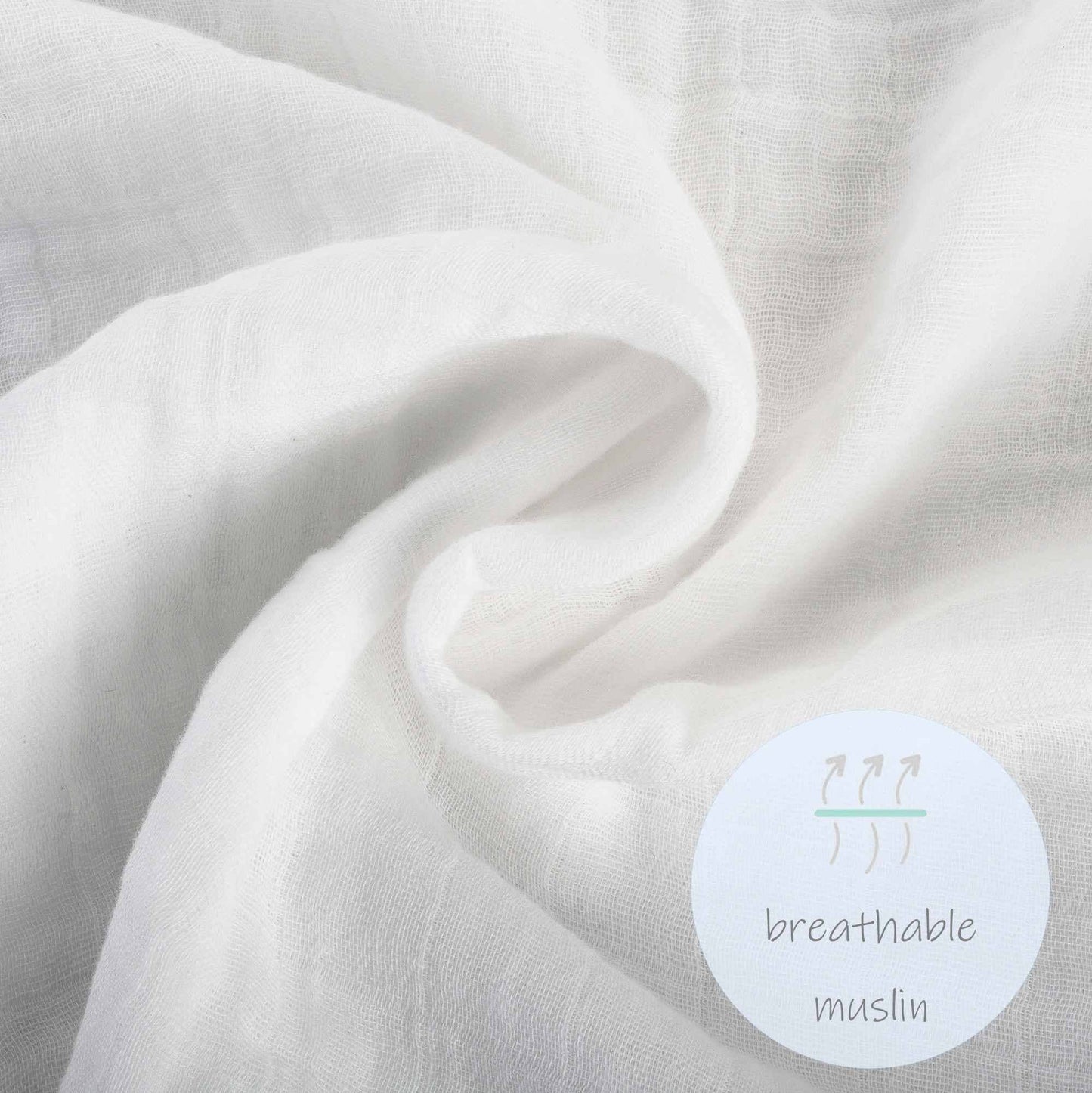 Sunflower Fields Baby Muslin Swaddle Blanket