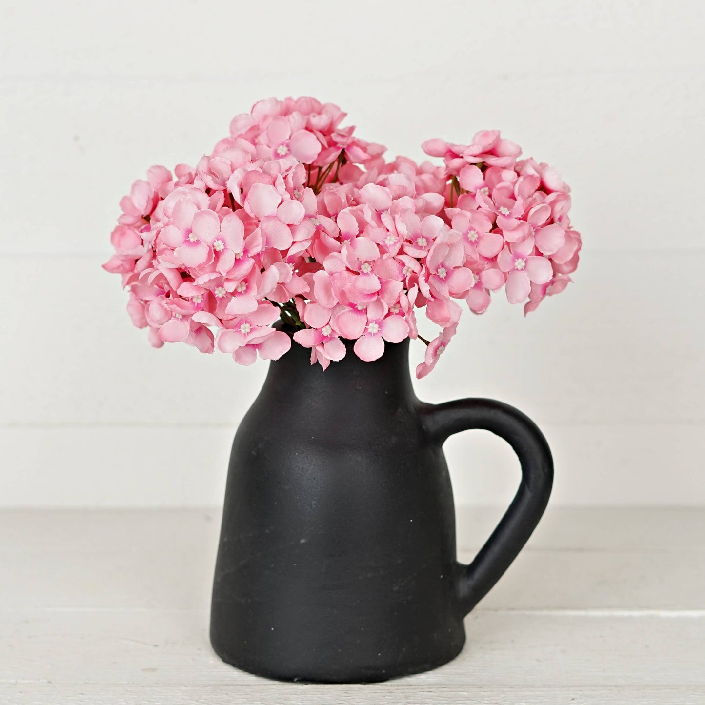 35331- 13inLx5inD English Hydrangea Stem-Hot Pink