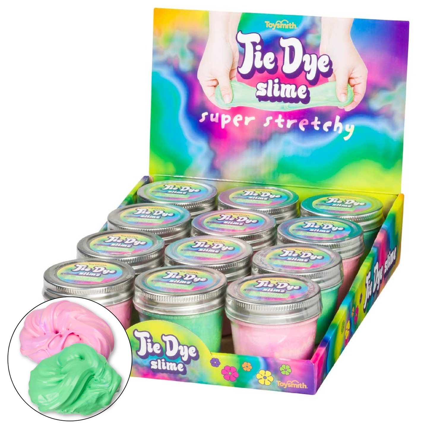 Tie Dye Slime