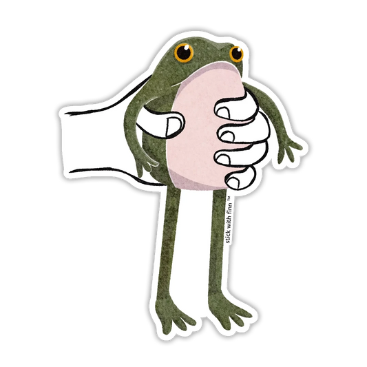 Accept the Frog Sticker
