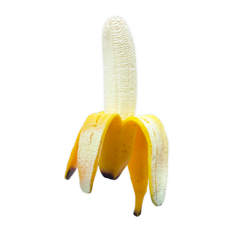 Fun Doh Squishy Banana Stress Relief Toy - 6/Display