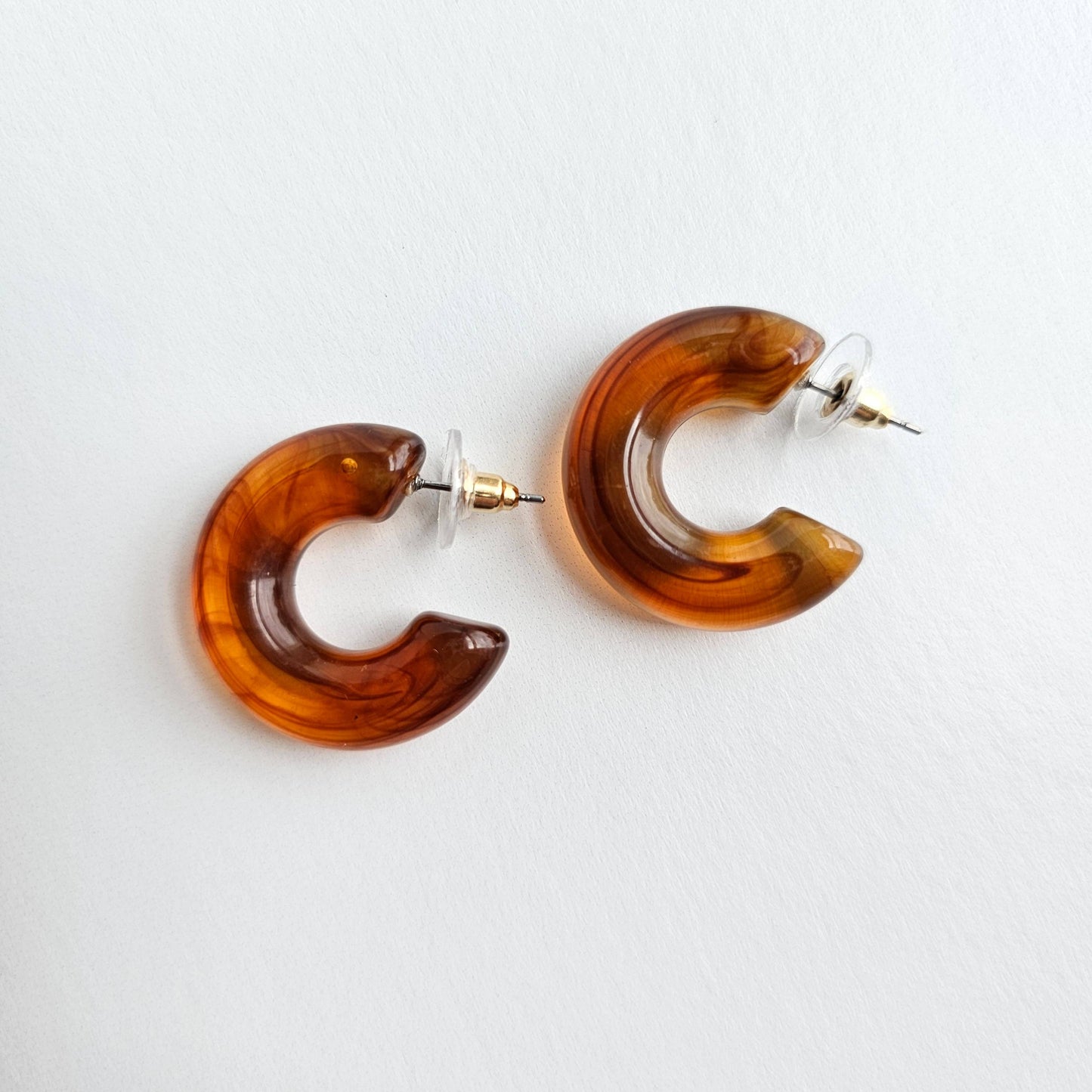 Chloe Hoops - Amber // Jewelry, Earrings, Fall