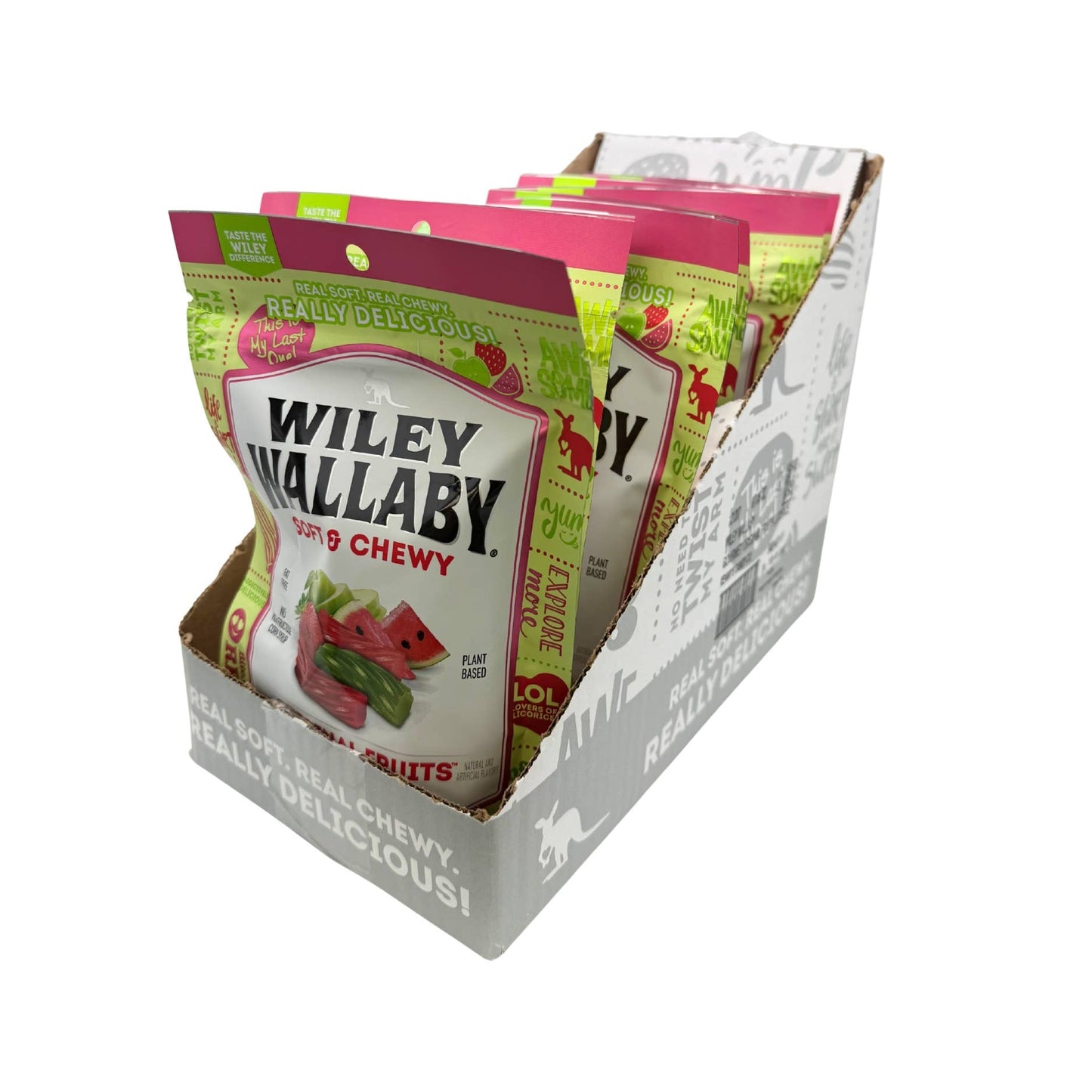 Wiley Wallaby Original Fruits Flavored Licorice