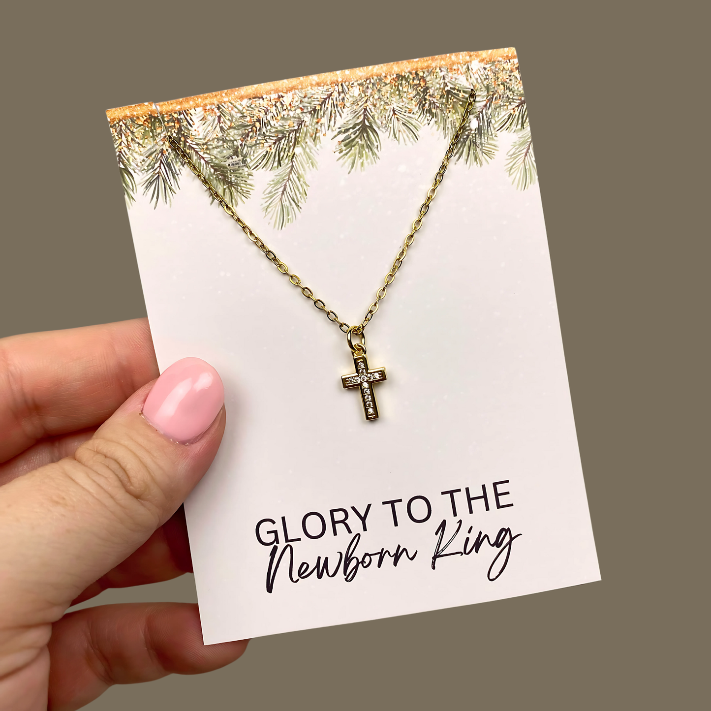 Newborn King Necklace | Christian Jewelry