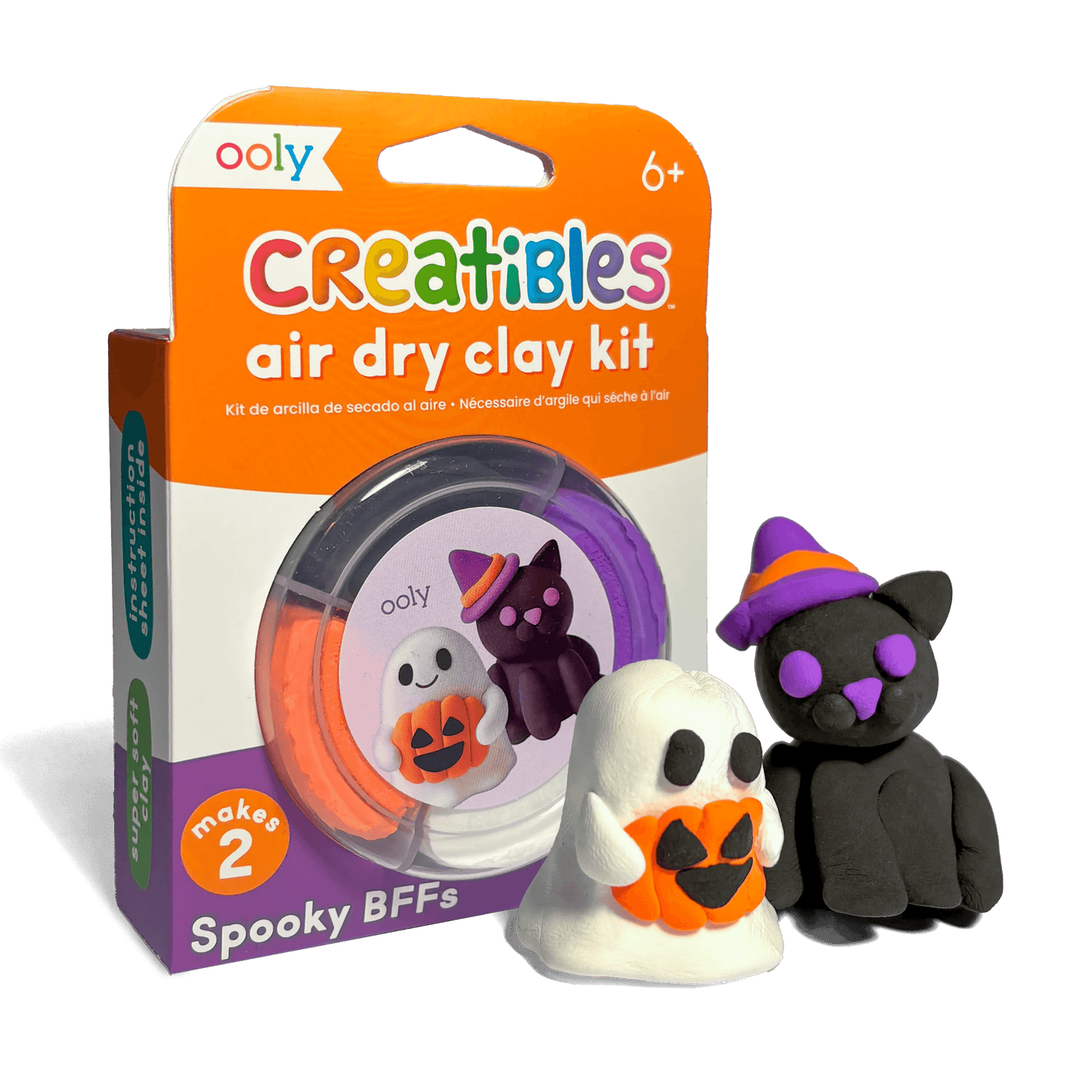 Creatibles Air Dry Clay Kit - Spooky BFFs