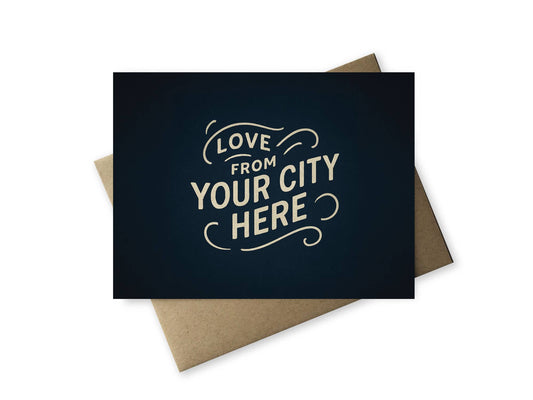 Kingston Springs Notecard Set – Boxed Set of 8 A2 Cards with Kraft