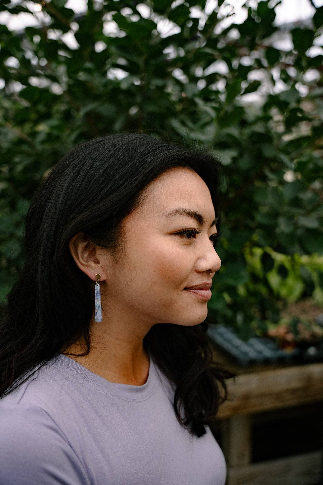 Blair Earrings - Pastel Prism // Spring Jewelry, Purple