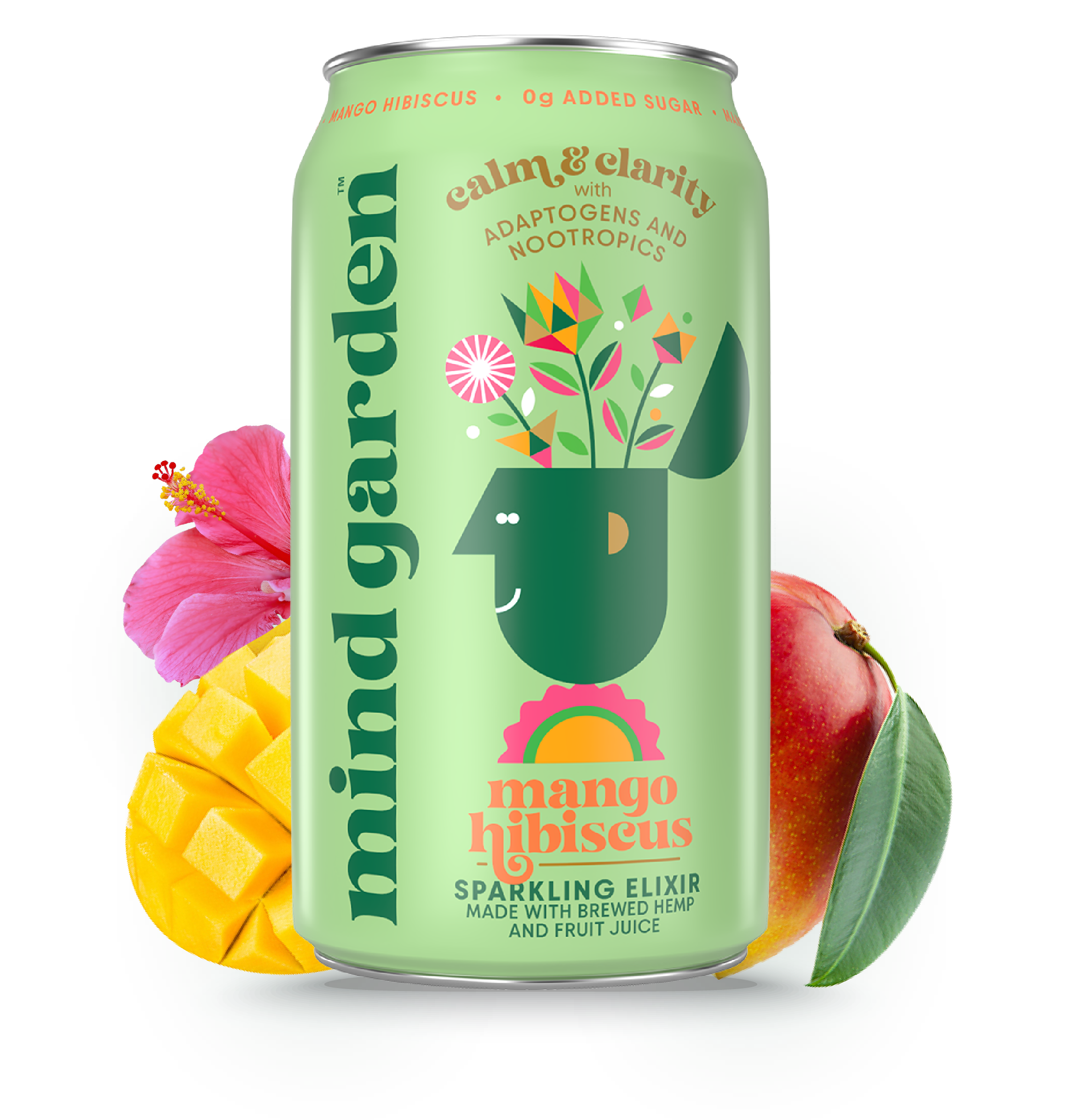 Mind Garden Adaptogen Mango Hibiscus Drink – Jollifrogs