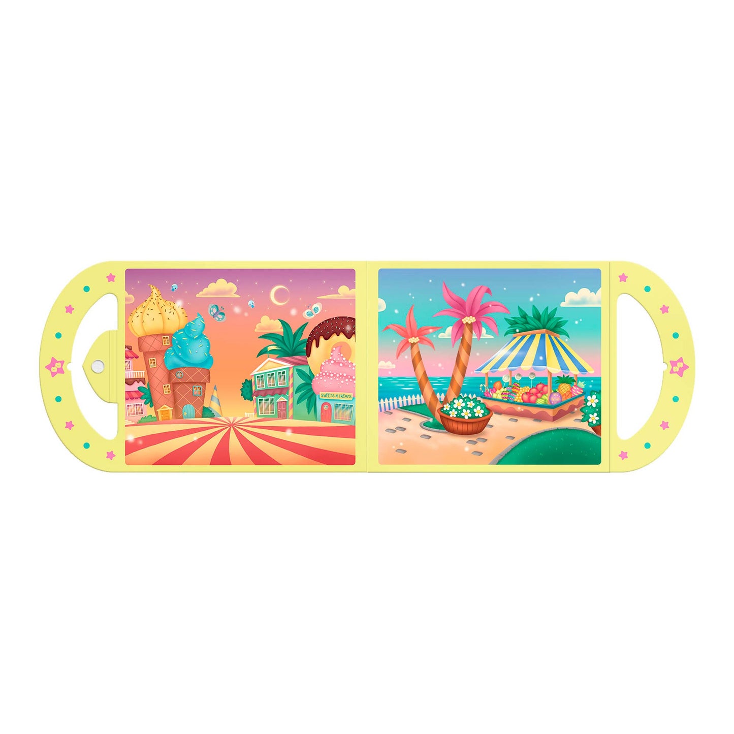 Bangoberry Stick & Play Book - By Day