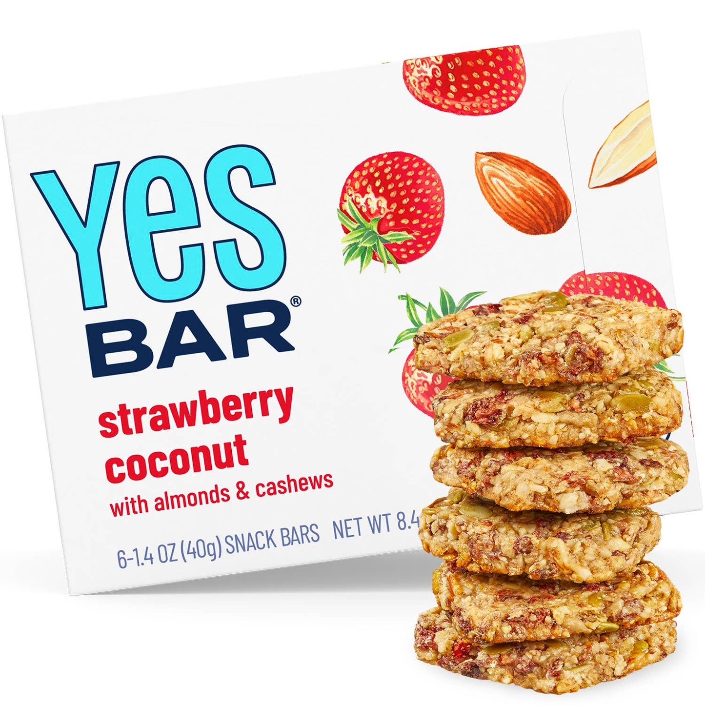 Strawberry Coconut - Gourmet Plant-Based Snack Bar