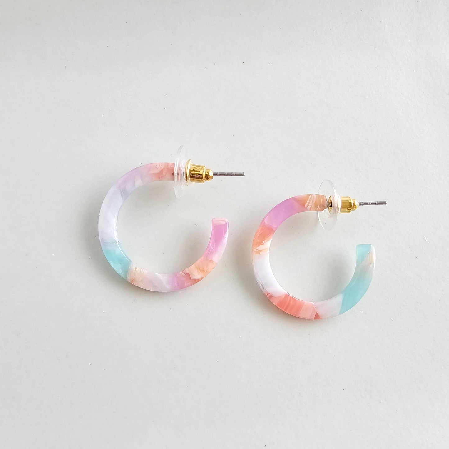 Cam Mini Hoops - Afterglow // Summer Spring Jewelry Earrings