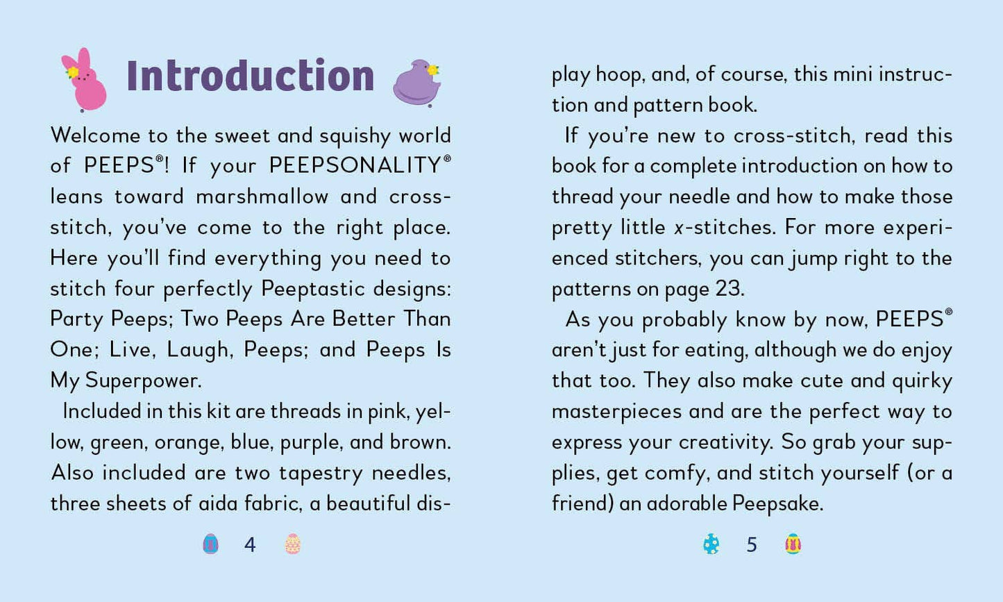 PEEPS Cross-Stitch Kit