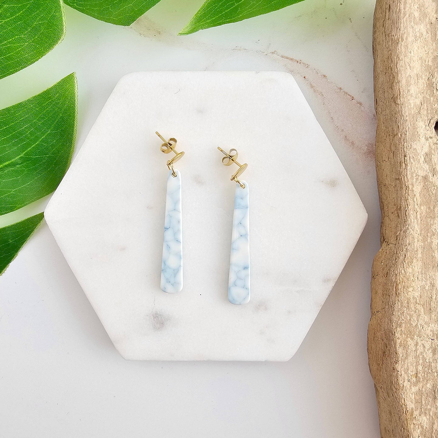 Blair Earrings - Saltwater Blue // Resort Summer Jewelry