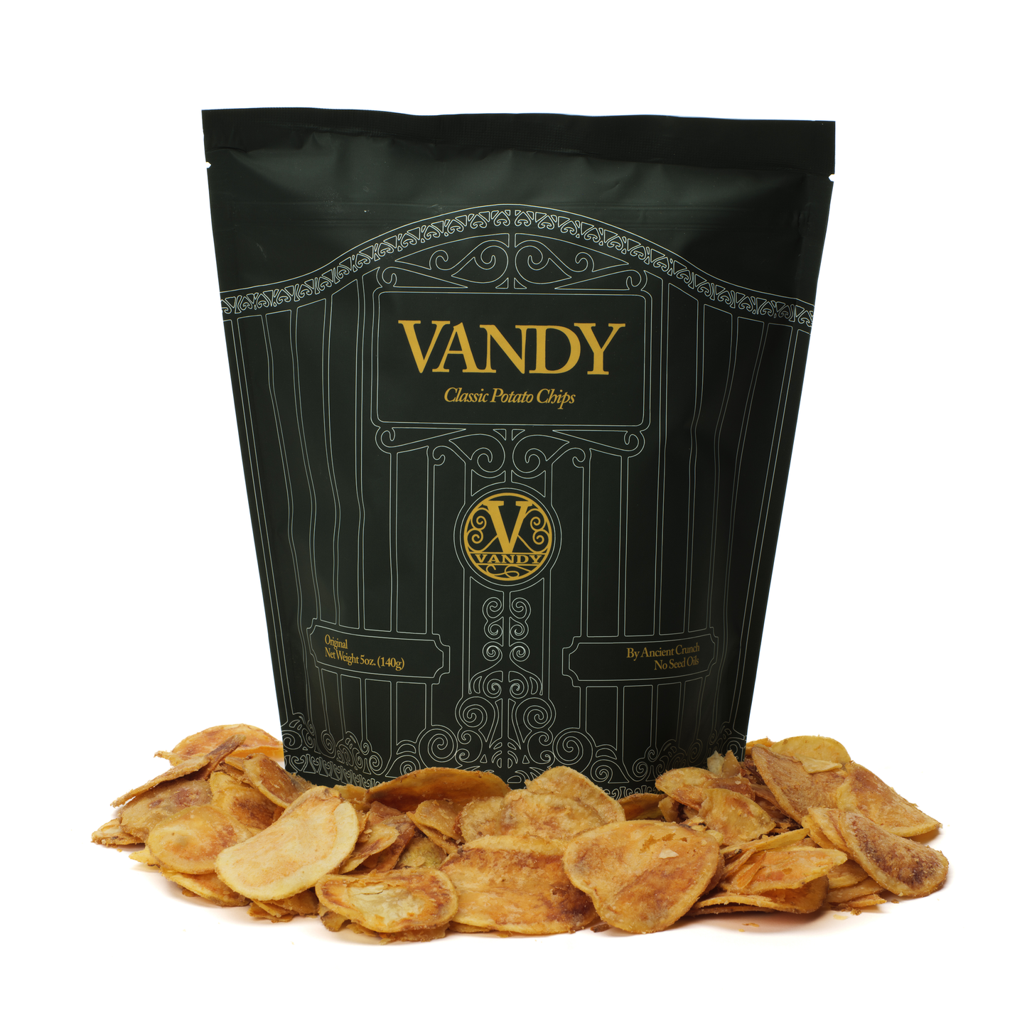 Vandy Traditional Potato Chips, 5oz Bag Case