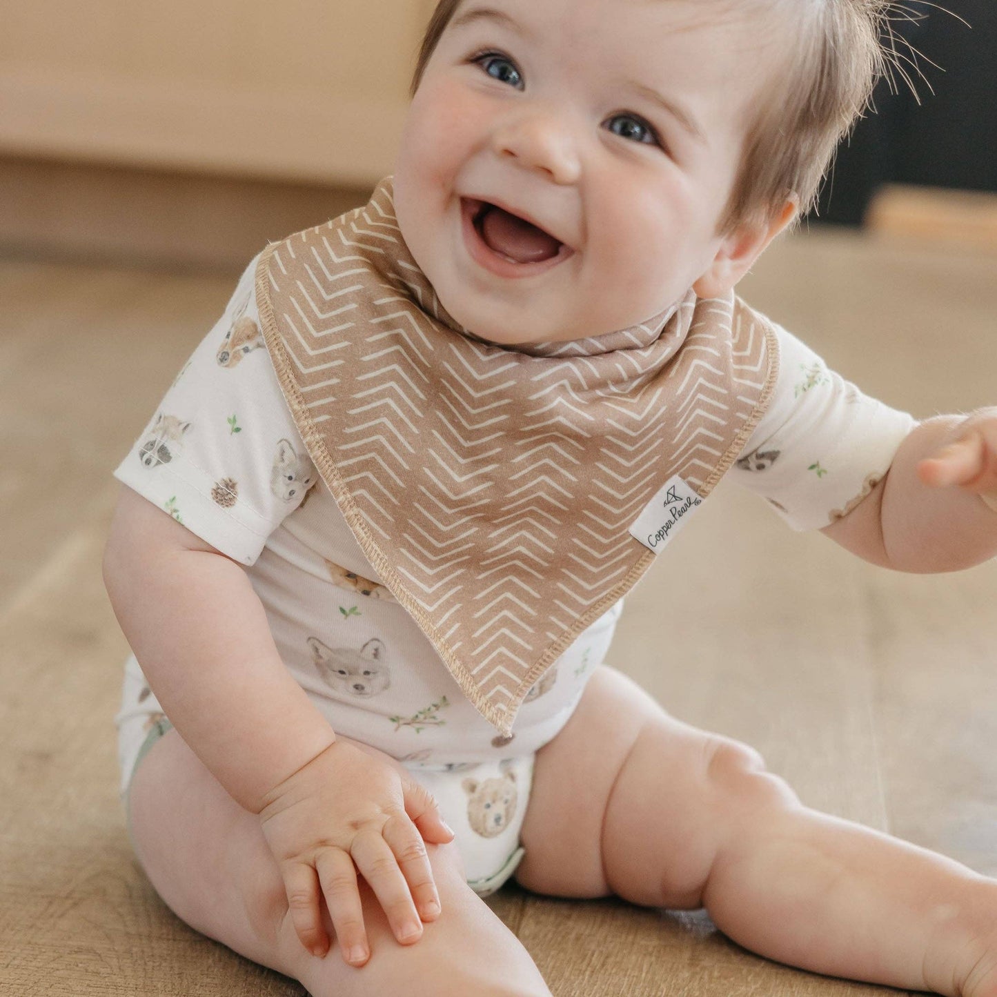 4 Pack Baby Bandana Bibs - Wilder